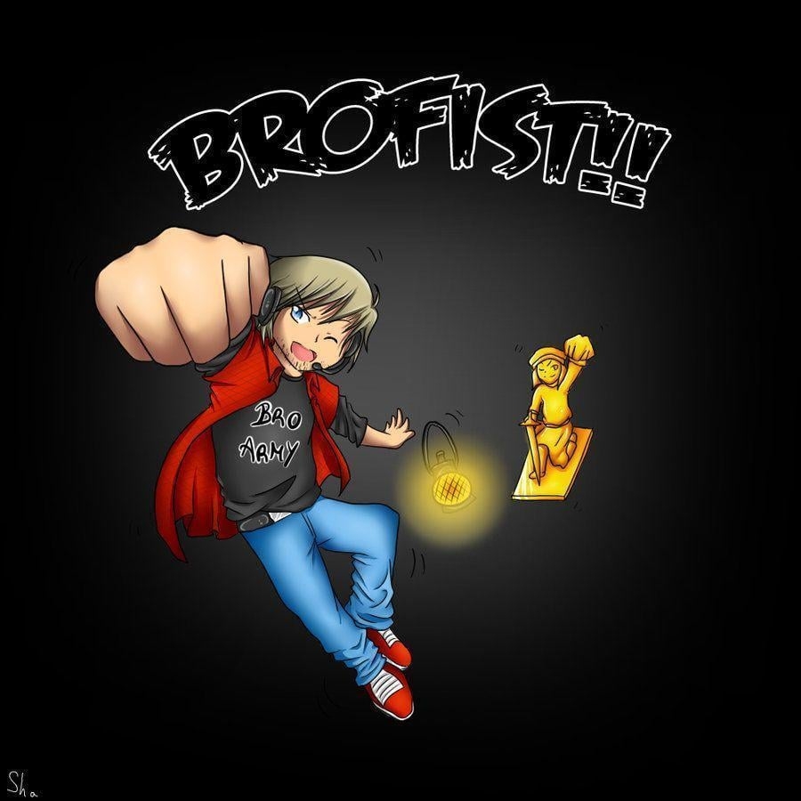 900x900 PewDiePie Brofist Wallpaper, Phone