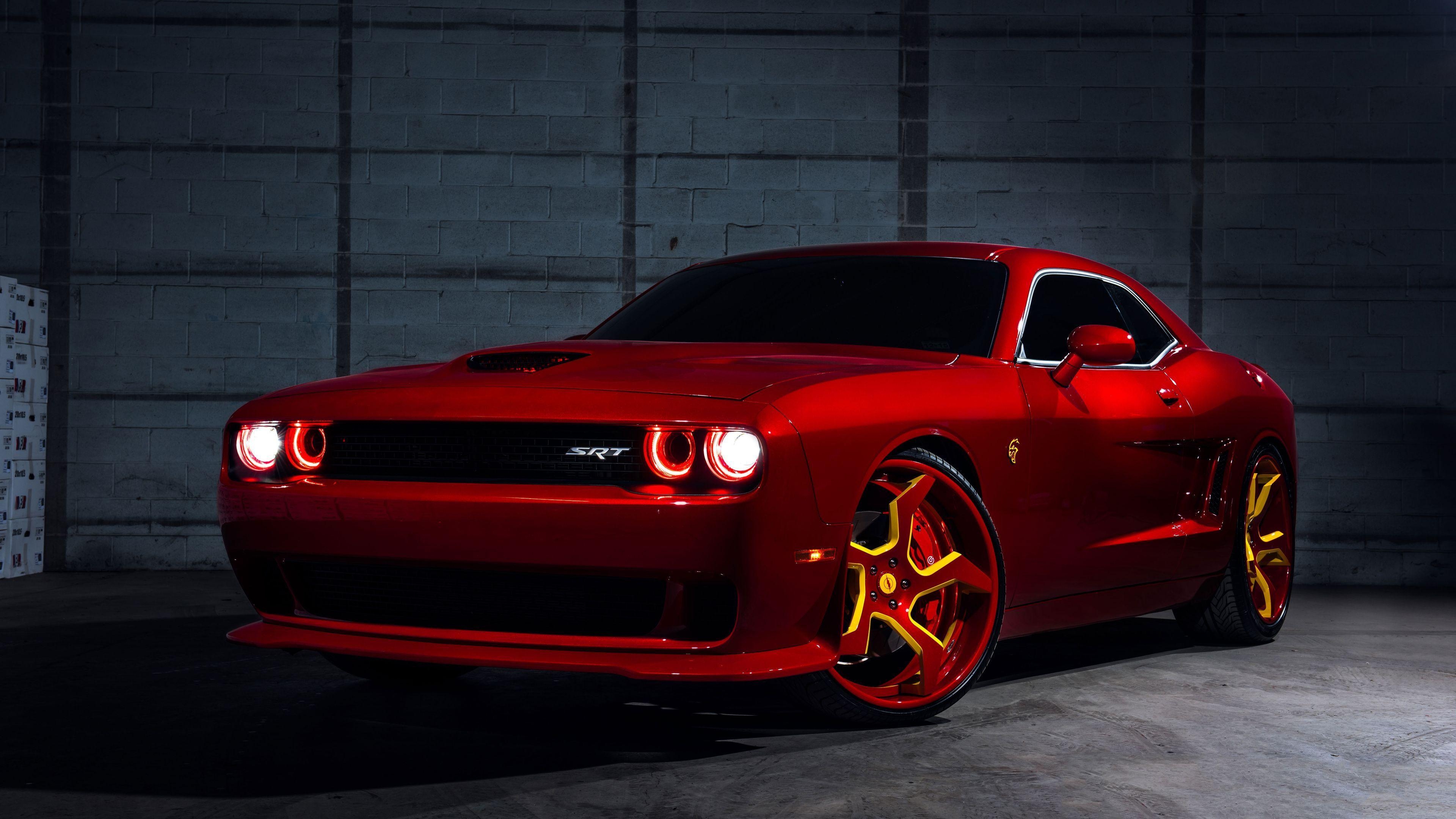 3840x2160 Dodge Challenger SRT Hellcat Flash 4k Hd Wallpaper, Dodge, Desktop