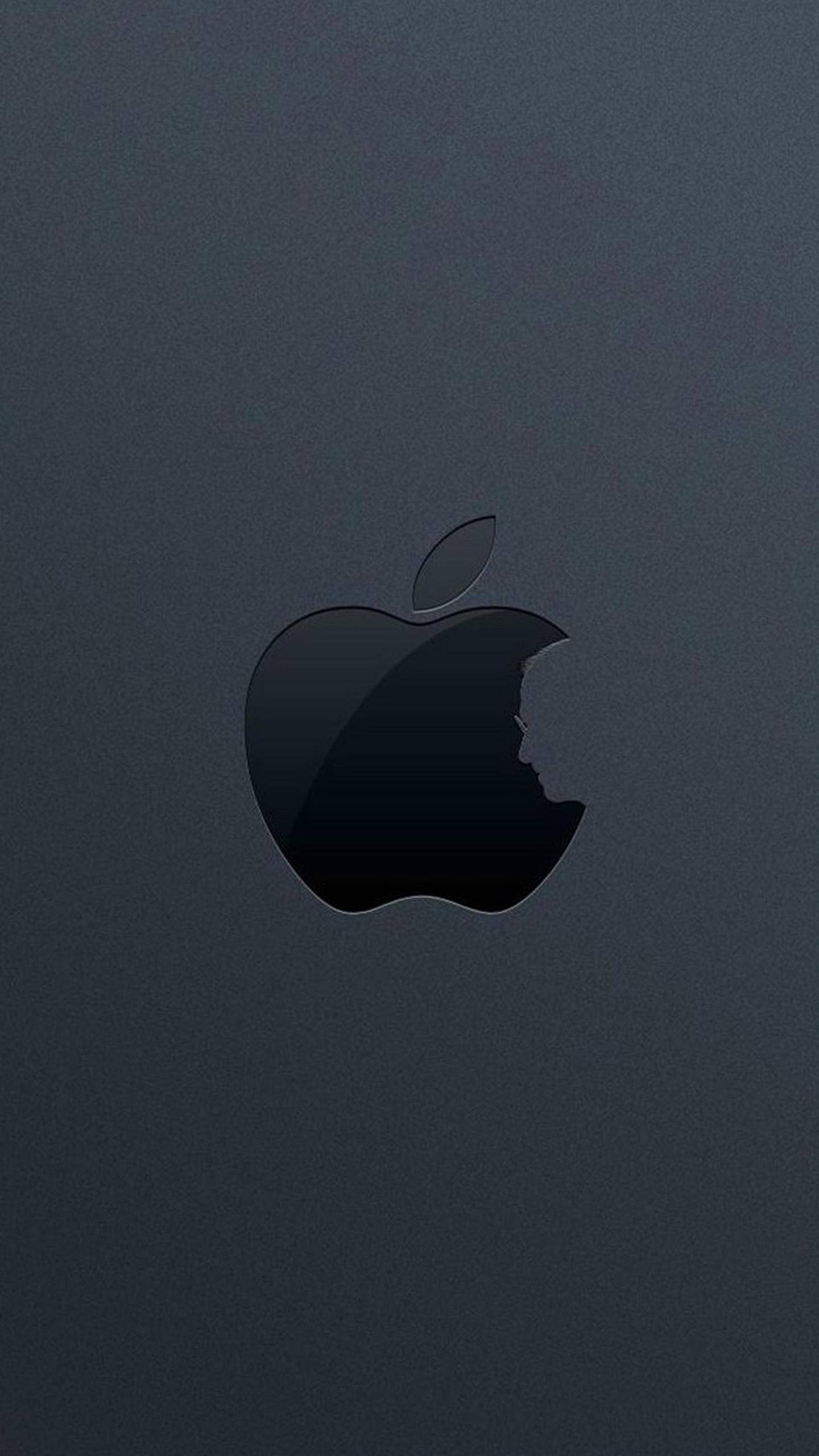 1440x2560 Black Wallpaper Apple, Phone