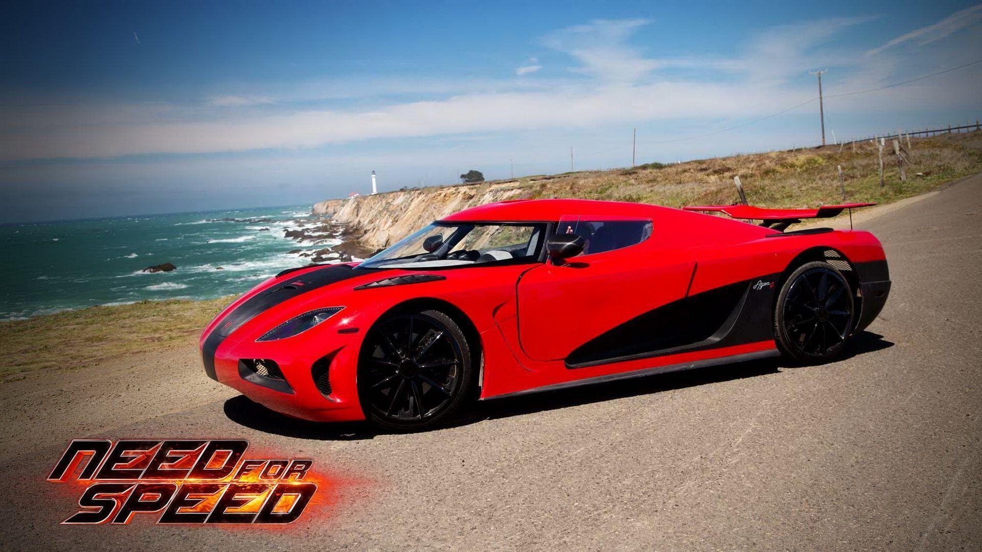 1920x1080 Wallpaper Need For Speed Red Car Koenigsegg Agera R Movie Cars, Desktop