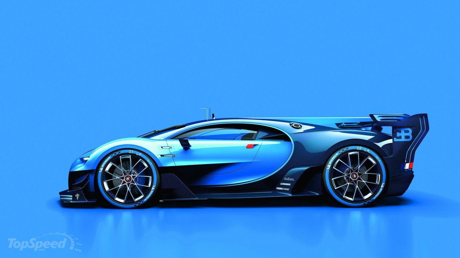 1600x900 Bugatti Chiron Blue Edition Concept, Desktop