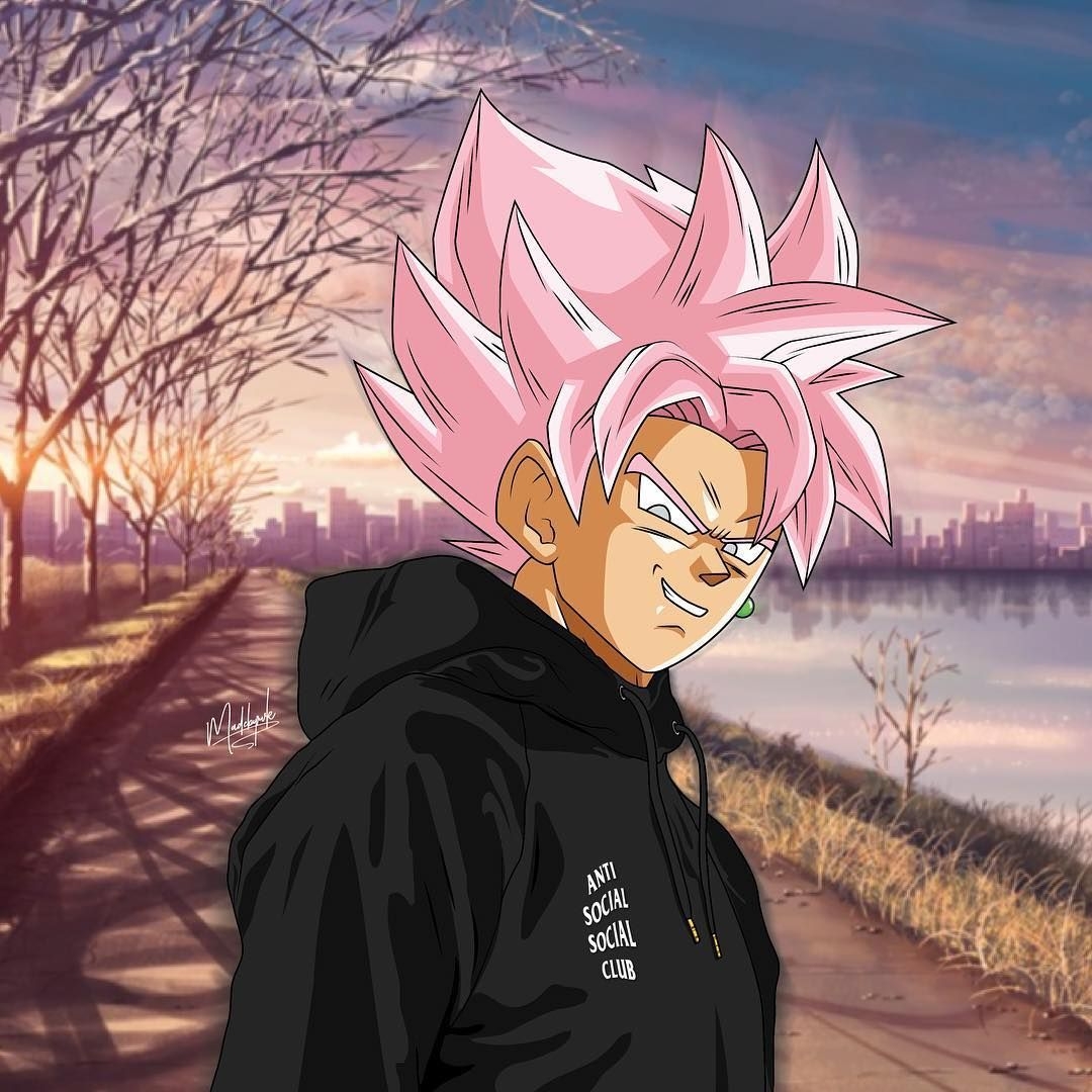 1080x1080 Goku Black Supreme Wallpaper, Phone