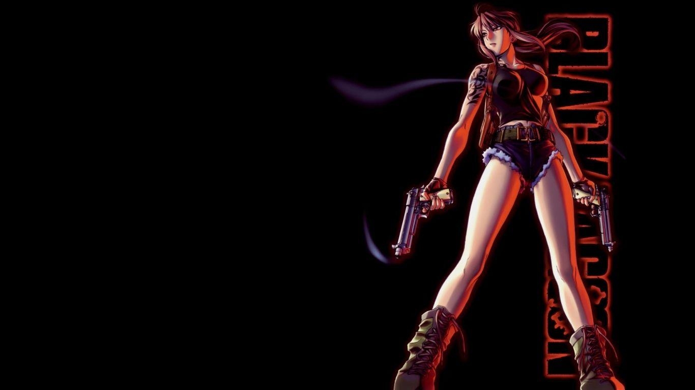 1370x770 Beauty Re Rendered: Black Lagoon Revy Wallpaper, Desktop