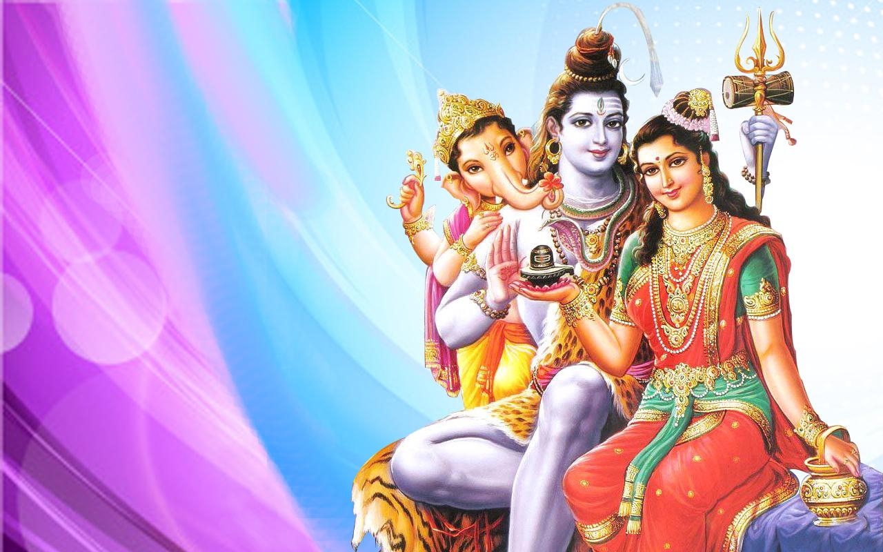 1280x800 Shiv Parvati Wallpaper, Desktop