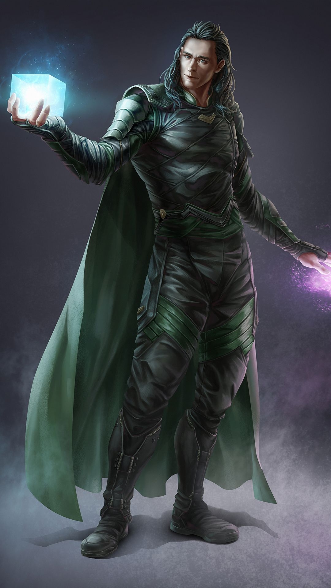 1080x1920  loki, hd, superheroes, artwork, supervillain for iPhone 8 wallpaper, Phone