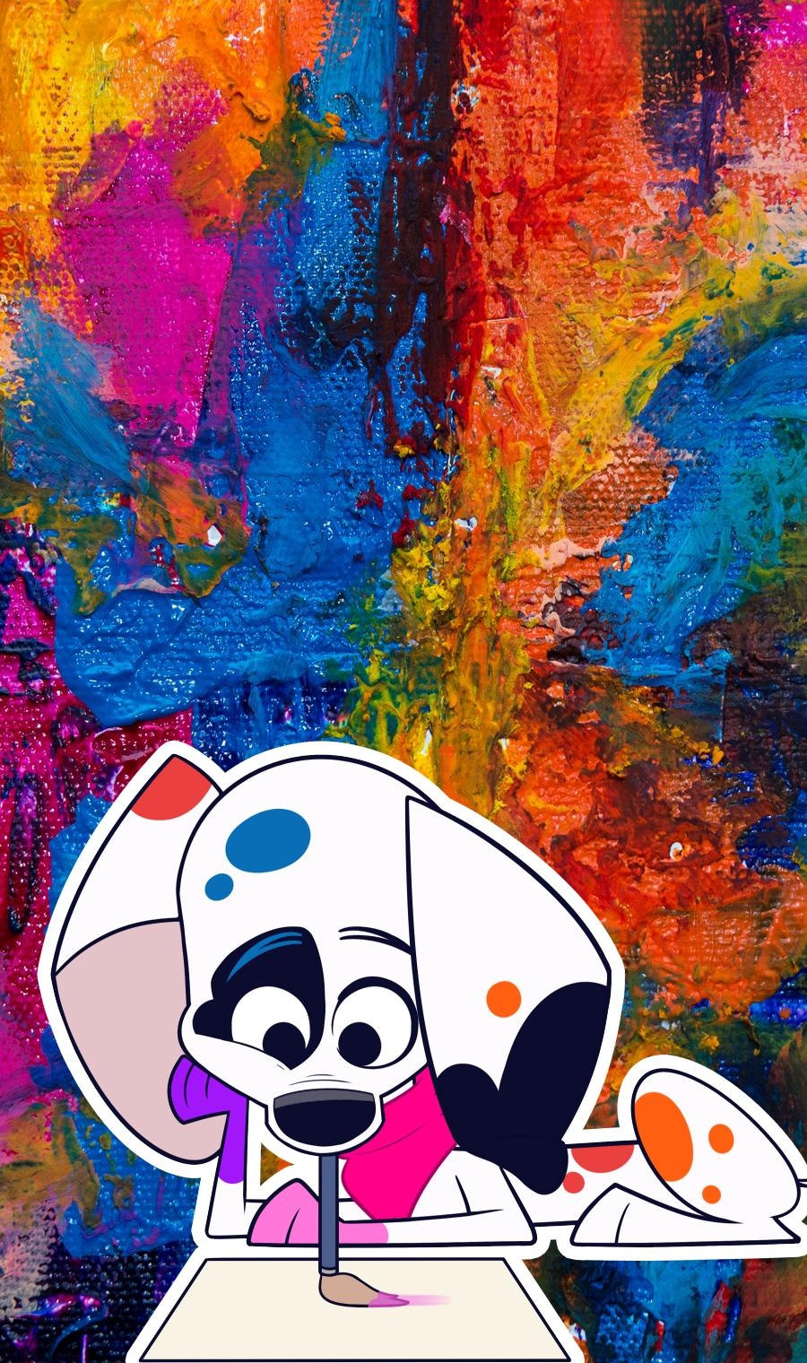 900x1520 Dalmatian Street Phone Wallpaper, Phone