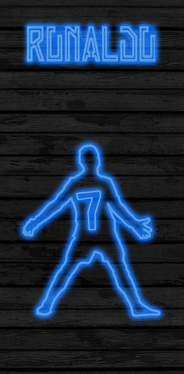 630x1280 RONALDO NEON wallpaper, Phone