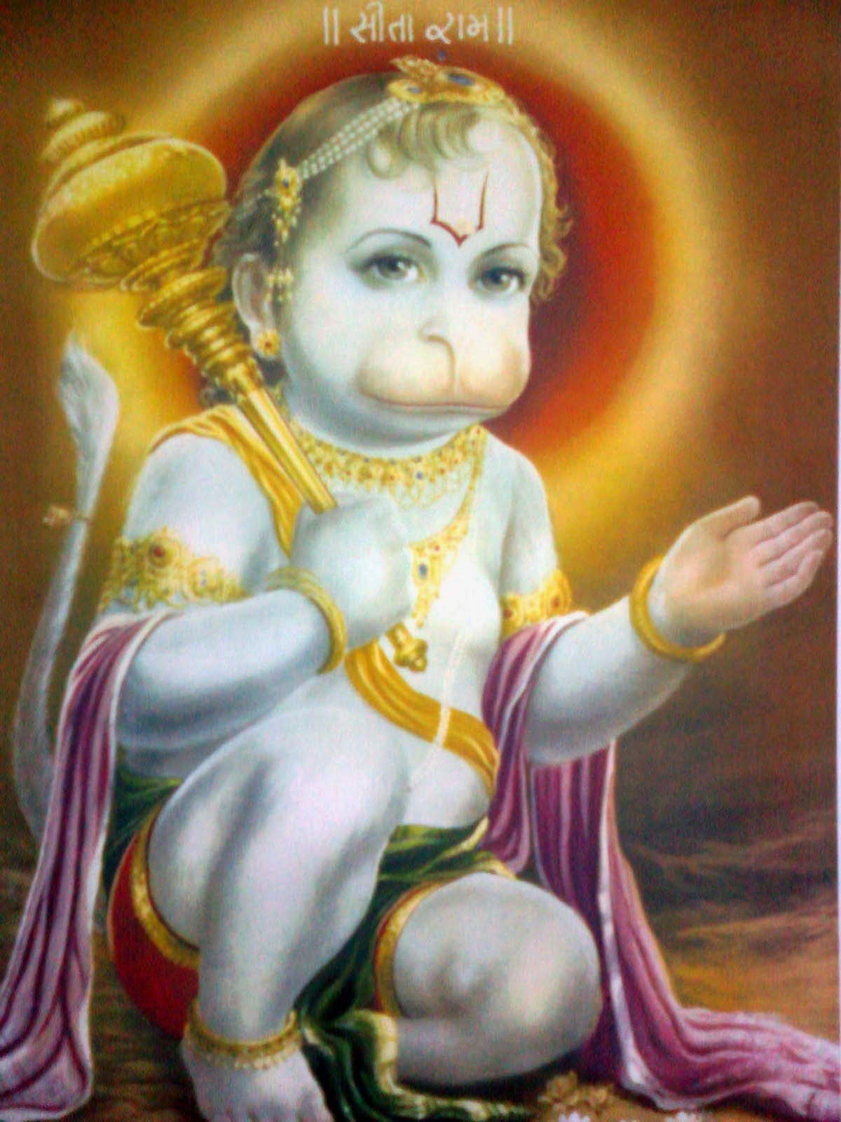 1200x1600 Baby Hanuman Wallpaper, Phone