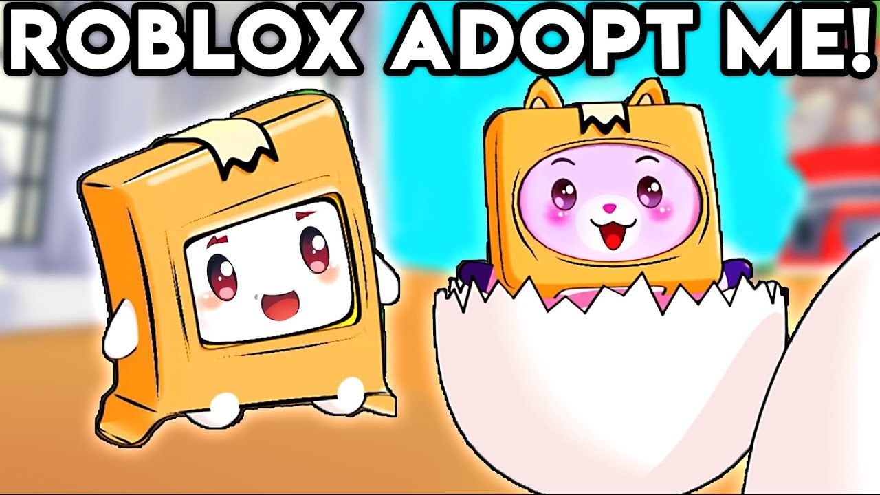 1280x720 BOXY & FOXY in ROBLOX ADOPT ME! (LankyBox World), Desktop