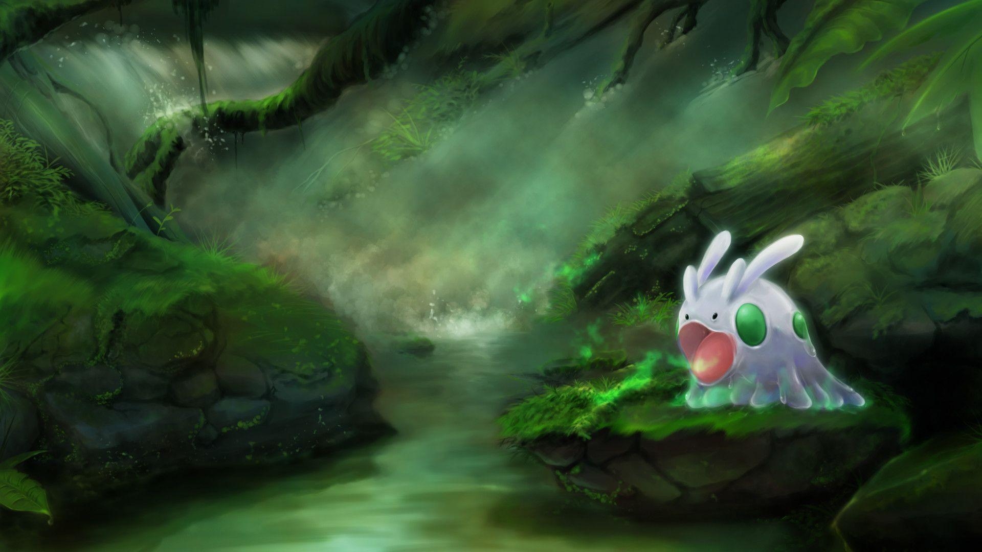 1920x1080 Goomy in the swamp, chinglun chang, Desktop