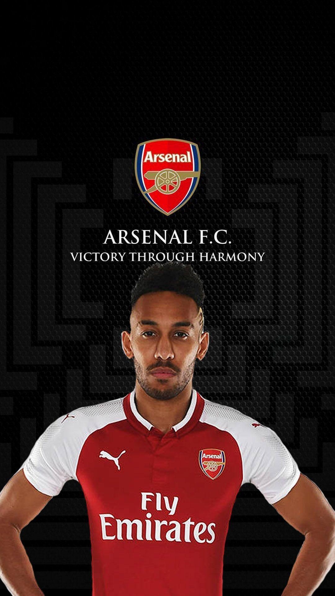 1080x1920 Pierre Emerick Aubameyang Arsenal Wallpaper Android, Phone