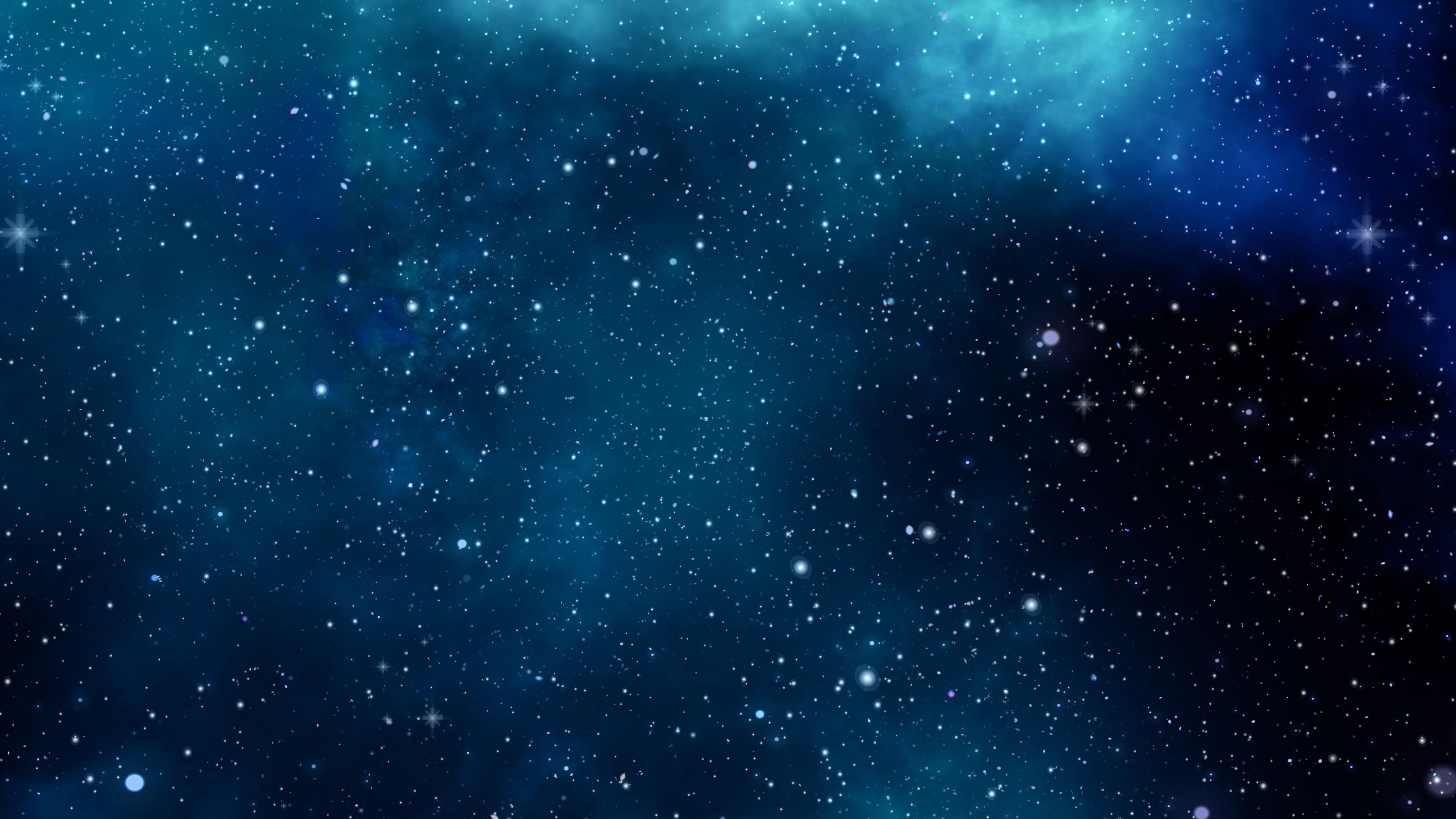 3840x2160 Blue Space Chromebook Wallpaper, Desktop