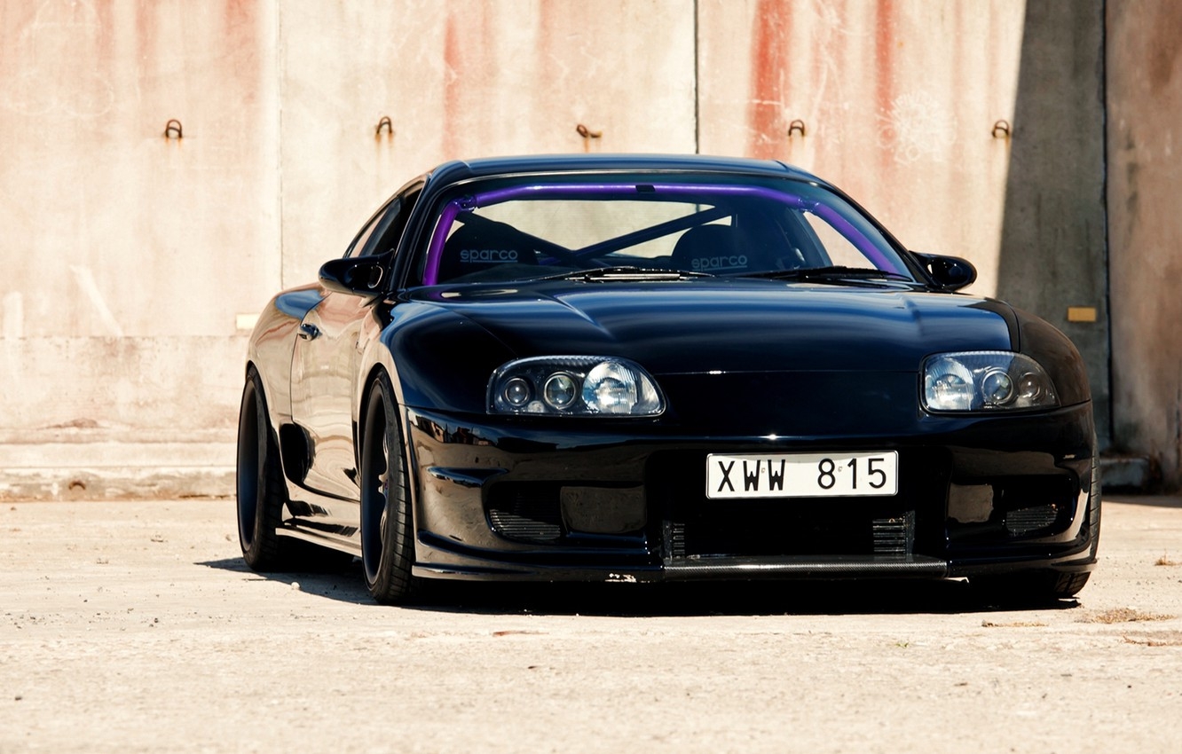 1340x850 Wallpaper Machine, Black, Toyota, Car, Car, Black, Supra, Wallpaper, Beautiful, Sport, Toyota, Supra, JDM, Wallpaper, Front image for desktop, section toyota, Desktop