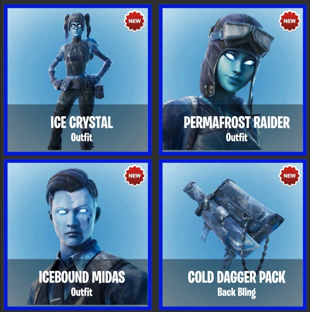 1080x1090 Permafrost Raider Fortnite wallpaper, Phone