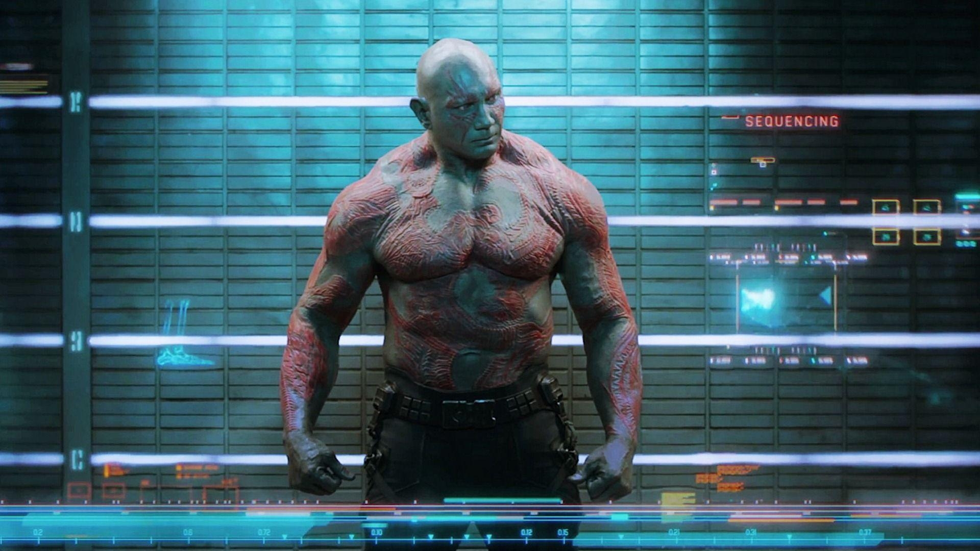 1920x1080 Guardians of The Galaxy Batista Drax As The Destroyer, Desktop