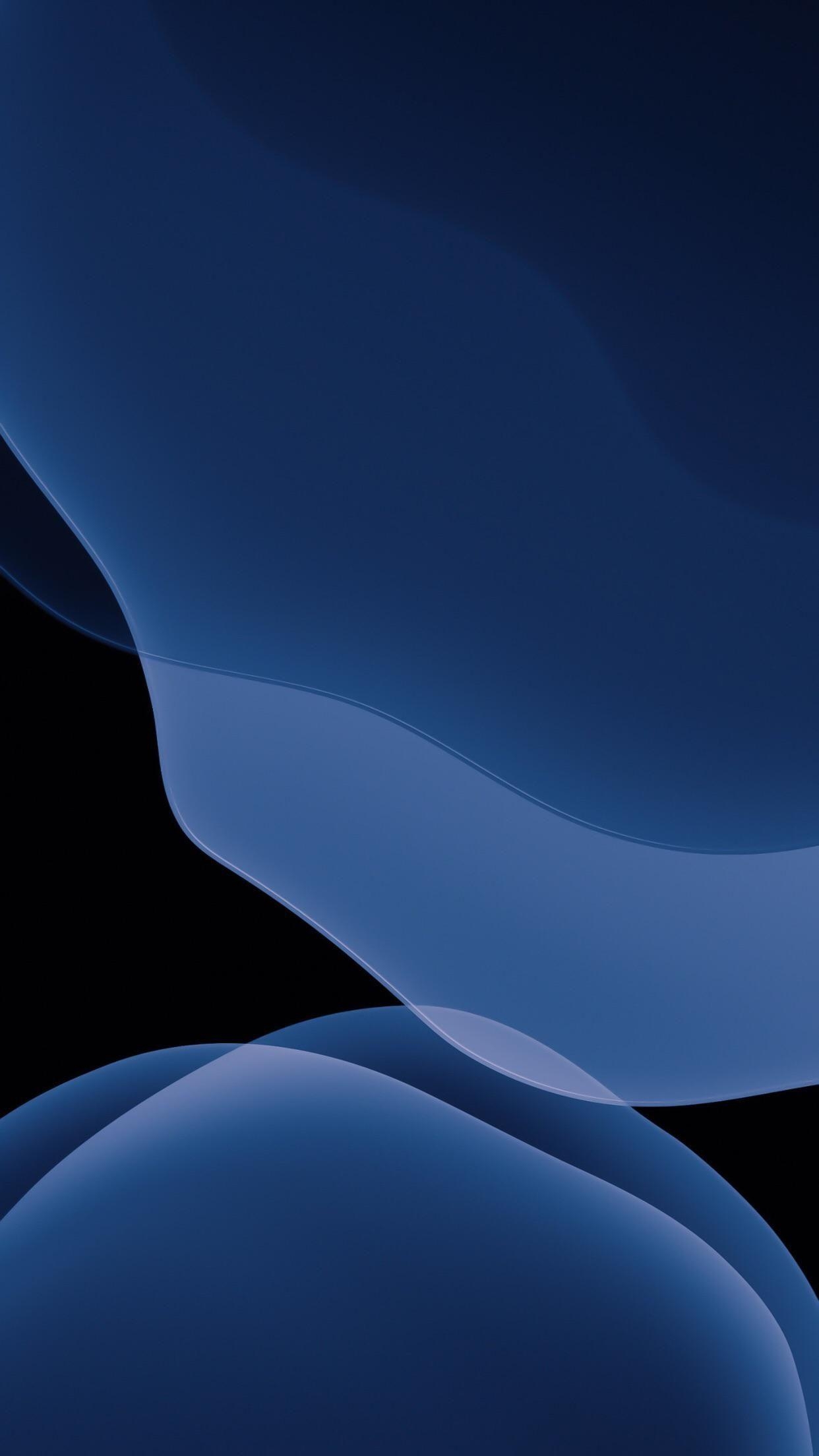 1250x2210 iOS 13 stock Midnight Blue (Dark) for all iphone. Dark phone wallpaper, iPhone wallpaper ios, iPhone homescreen wallpaper, Phone