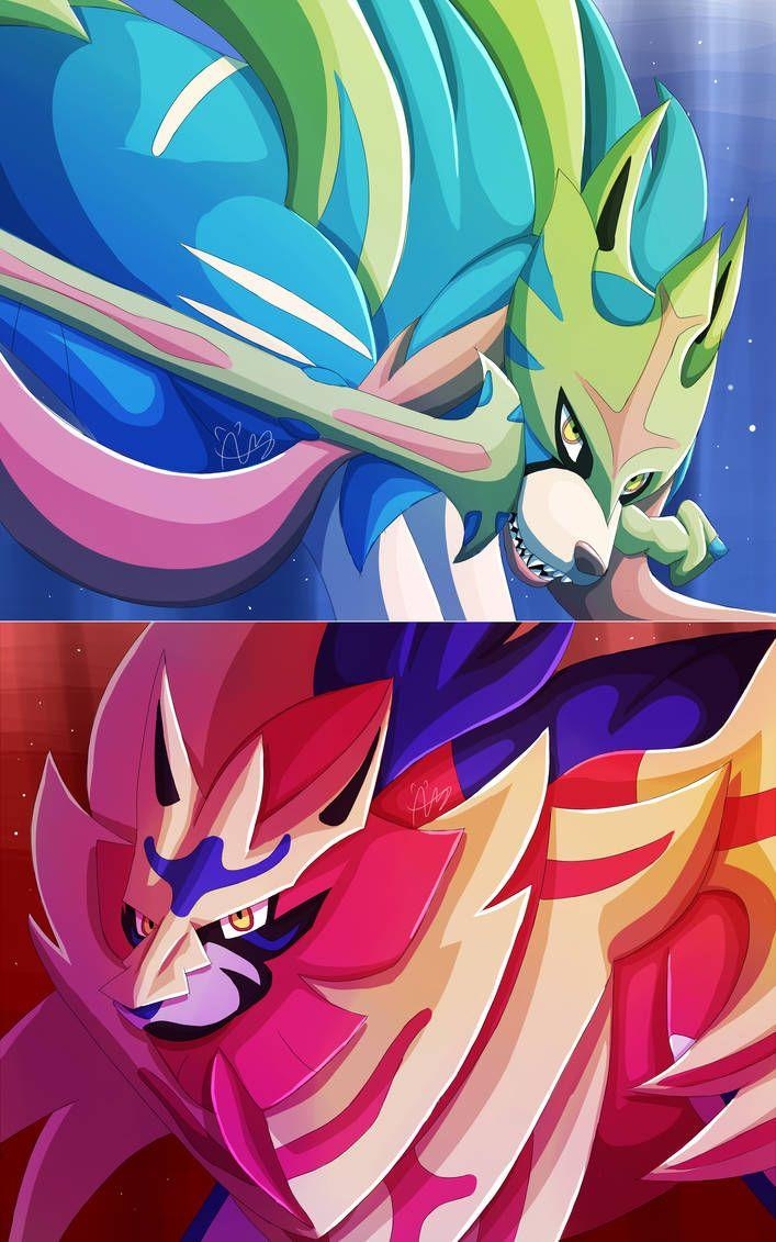 710x1140 Zacian and zamazenta. Pokemon art, Cute pokemon, Pokemon, Phone