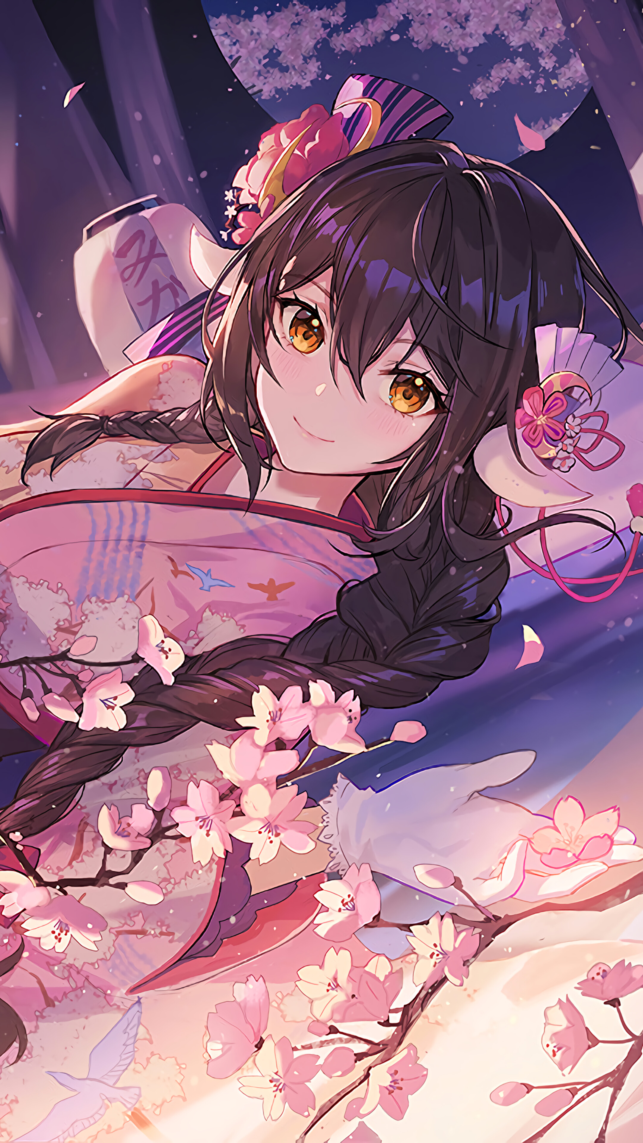 2160x3840 Azur Lane, Mikasa, Kimono, Anime Girl, 4K phone HD Wallpaper, Image, Background, Photo and Picture. Mocah HD Wallpaper, Phone