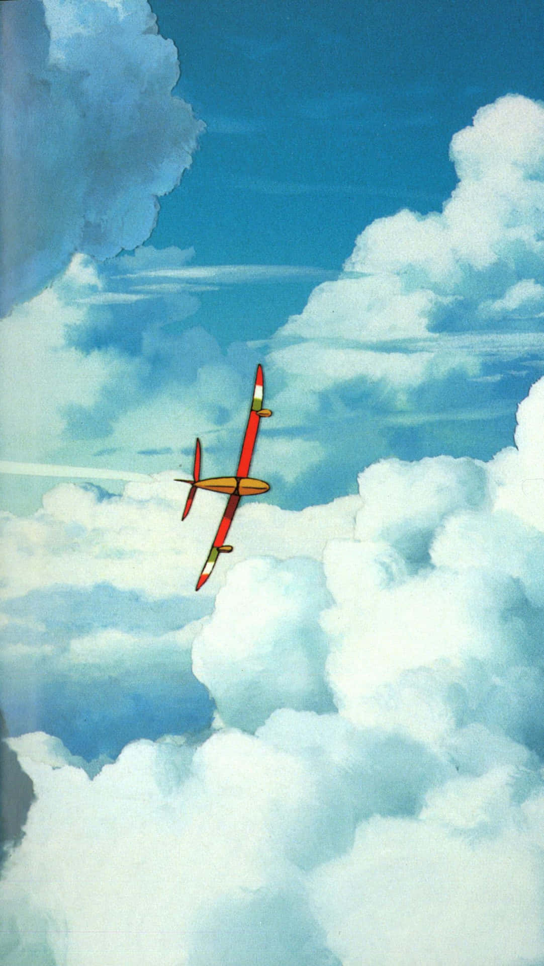 1090x1920 Download Porco Rosso, the daring pilot, Phone