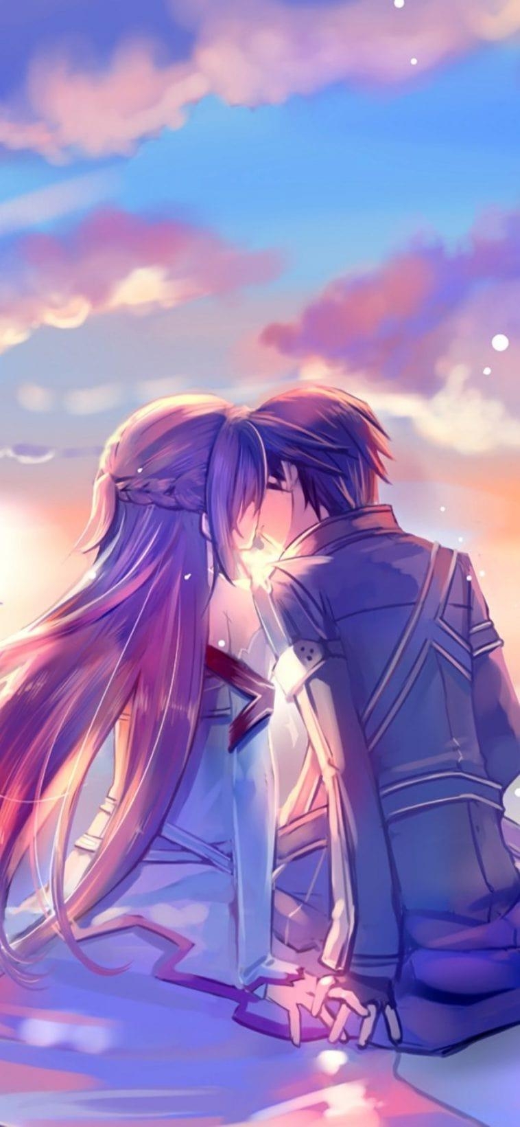 760x1650 iPhone 11 Wallpaper Anime Couple 4k HD Download Free, Phone