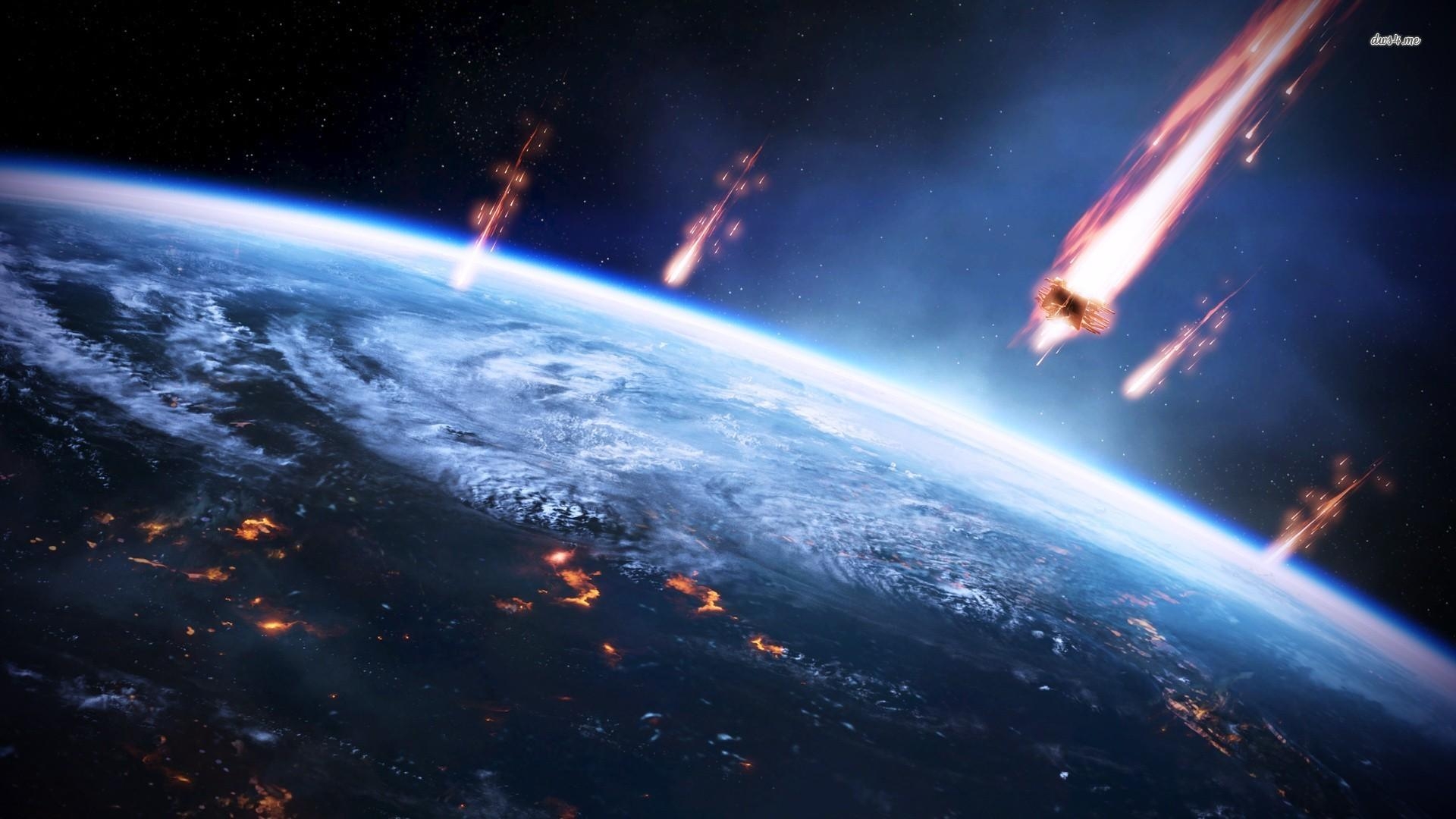 1920x1080 Meteorite crashes into Earth wallpaper wallpaper, Desktop