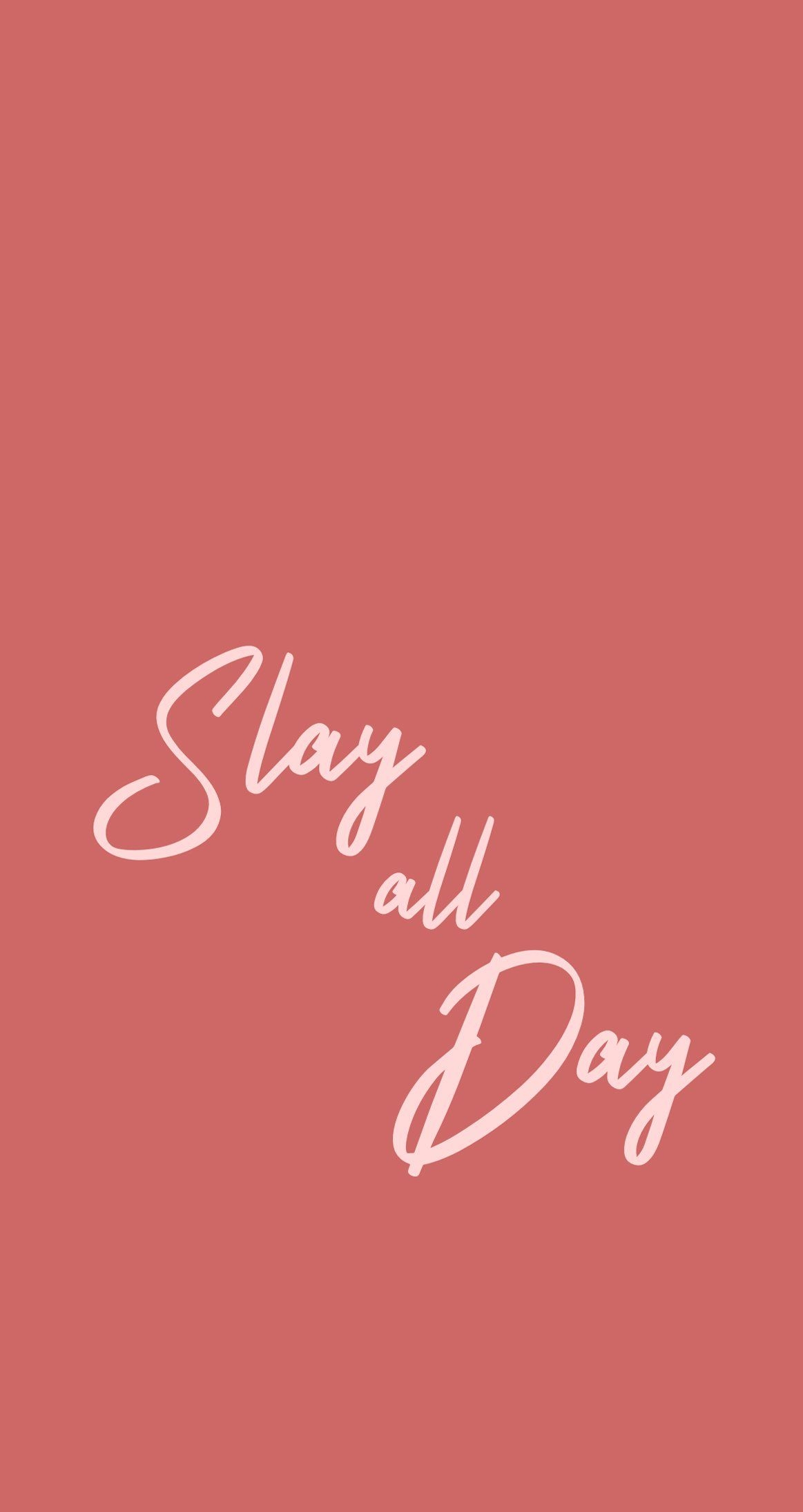 1170x2190 Slay All Day. Arvo Wallpaper. #arvo #arvowear #arvowatch #watches #background #background #wallpaper #wallpap. iPhone wallpaper, Girly wall art, Slay all day, Phone