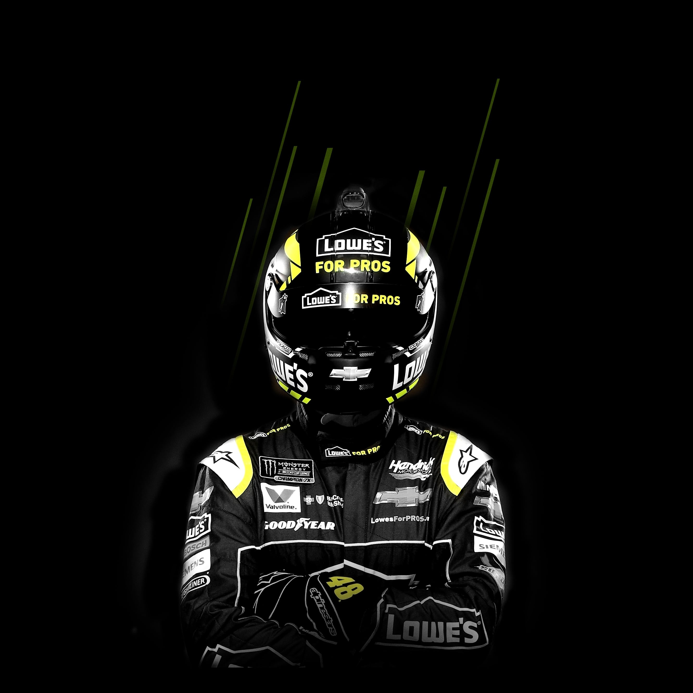 2670x2670 Nascar Wallpaper 2018, Phone