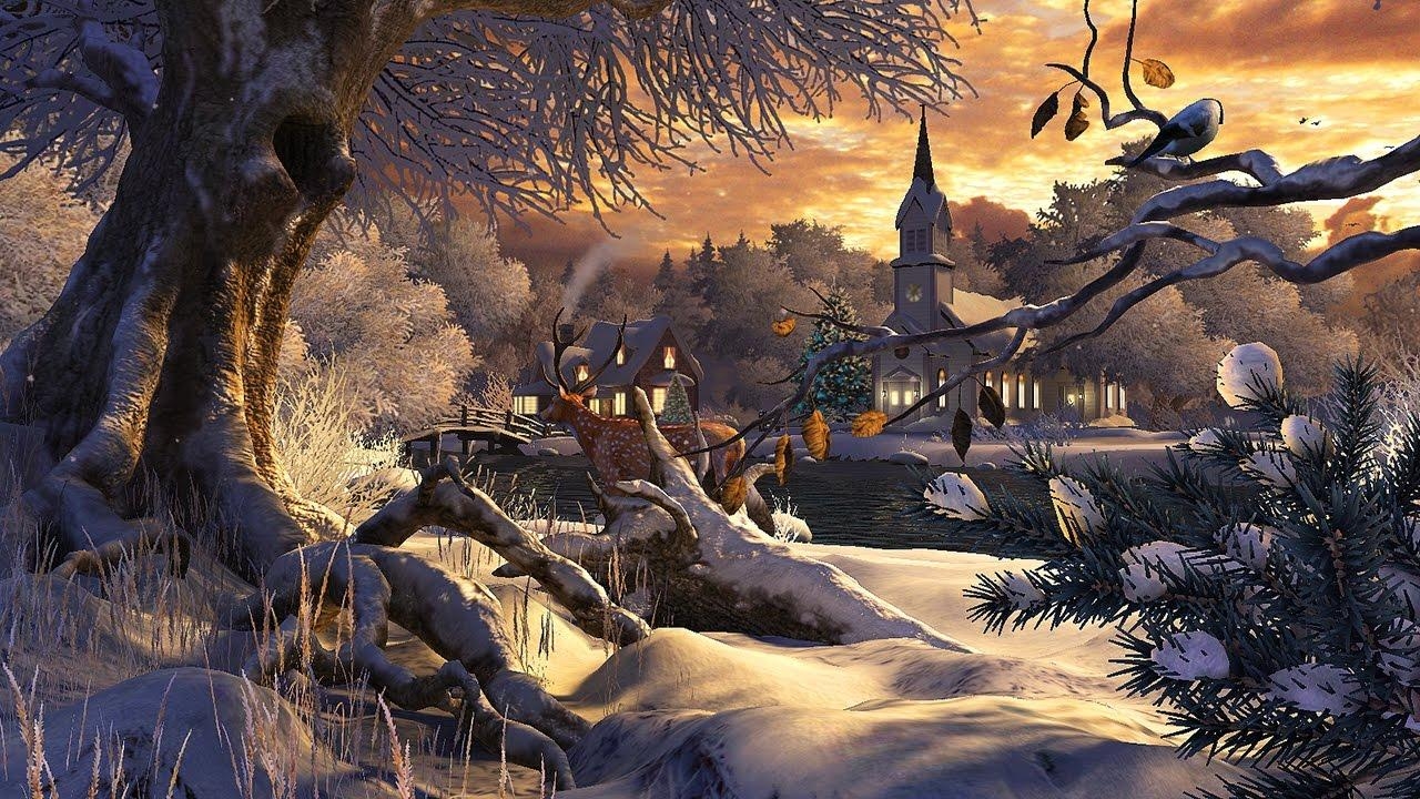 1280x720 Winter Wonderland 3D Screensaver & Live Wallpaper HD, Desktop