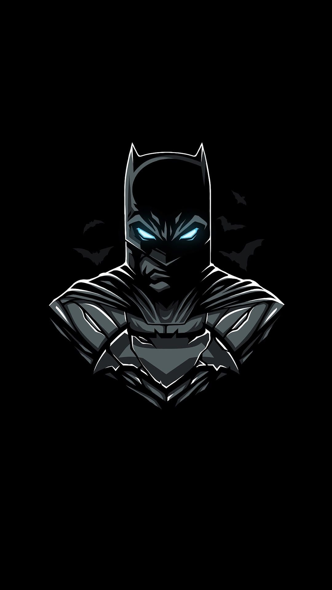 1080x1920 Batman Minimalist 4K Wallpaper, Phone