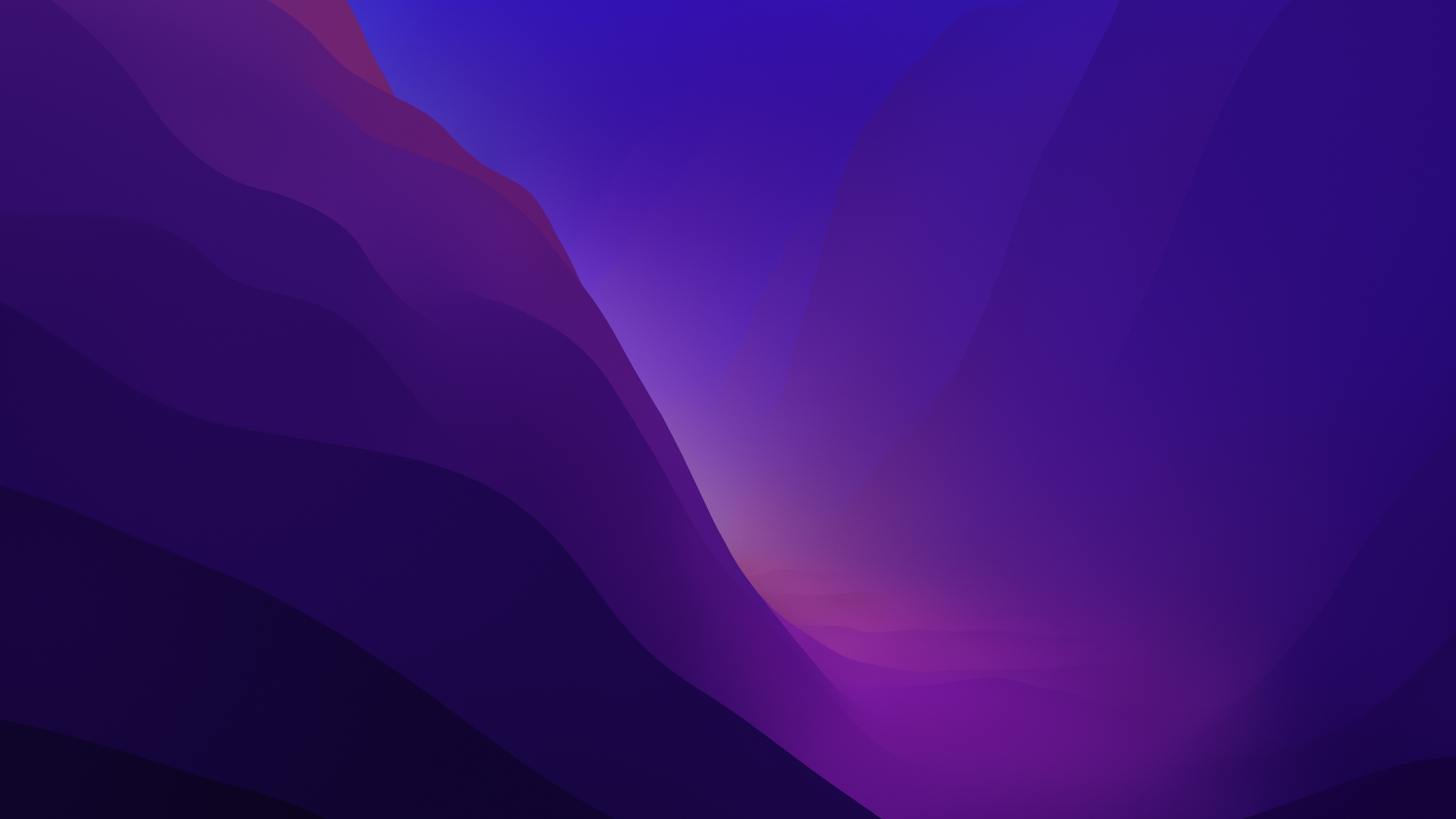 4480x2520 macOS Monterey Wallpaper 4K, WWDC Stock, Dark Mode, 5K, Gradients, Desktop