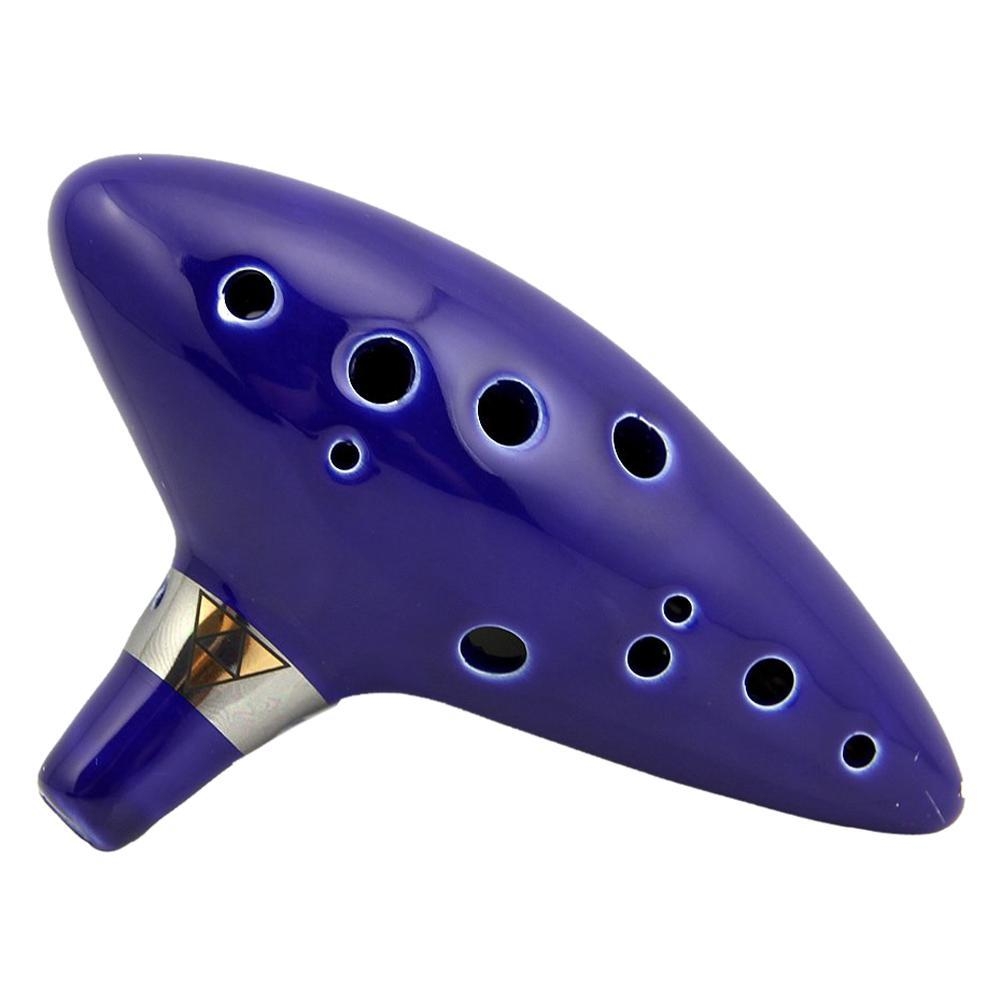 1010x1010 SALES 5xSales 12 Hole Blue Ocarina Ceramic Alto C Legend Of Zelda, Phone