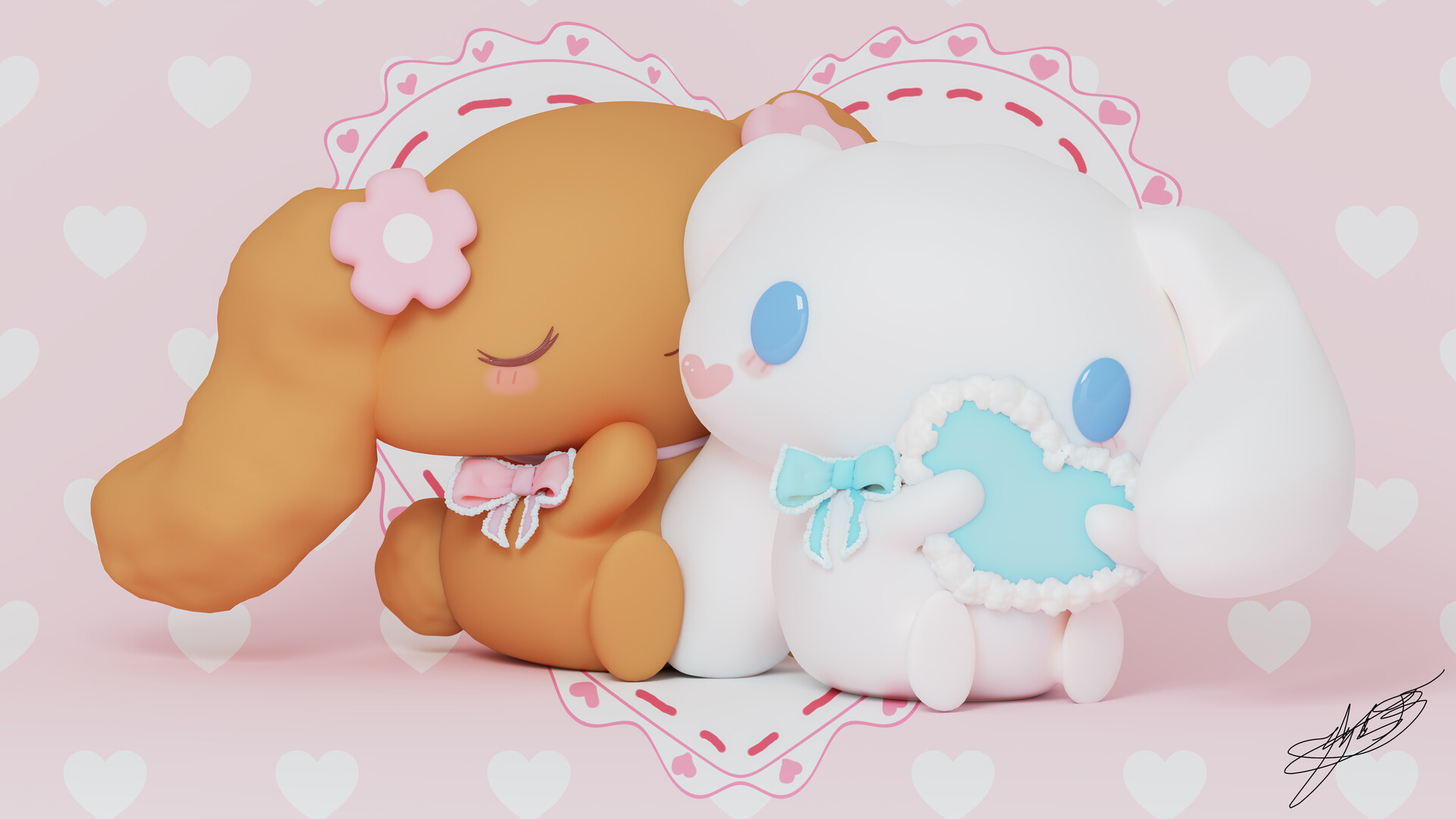 1920x1080 CINNAMOROLL KISS, Desktop