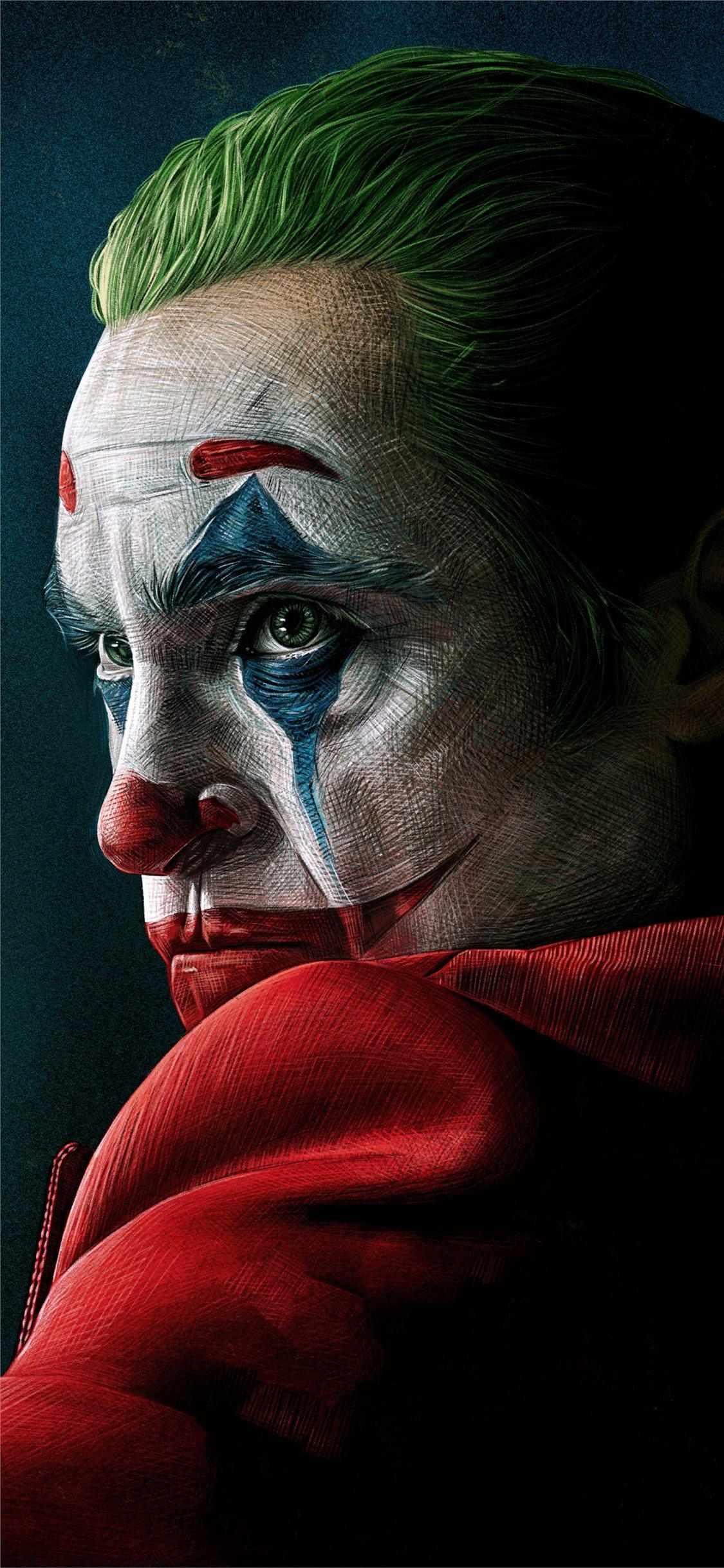 1130x2440 joker movie 4k artwork iPhone 11 Wallpaper Free Download, Phone