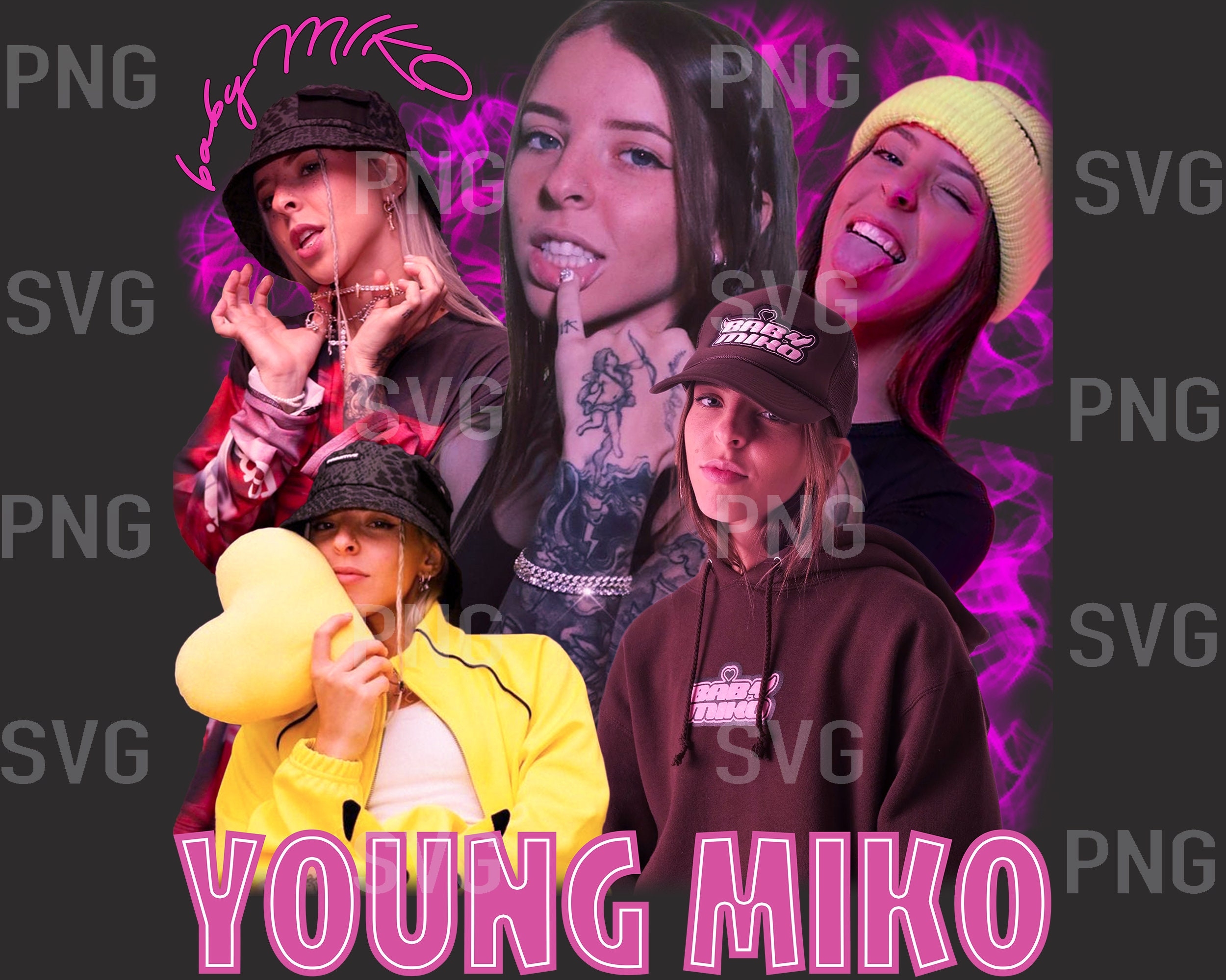 2500x2000 Young Miko Png Ready to Print Printable Design Hiphop, Desktop