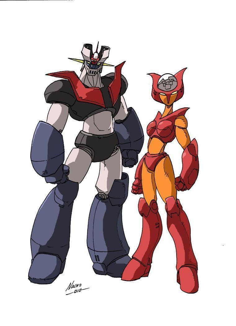 770x1050 Mazinger Z and Aphrodite A by *NachoMon. Mazinger, Phone