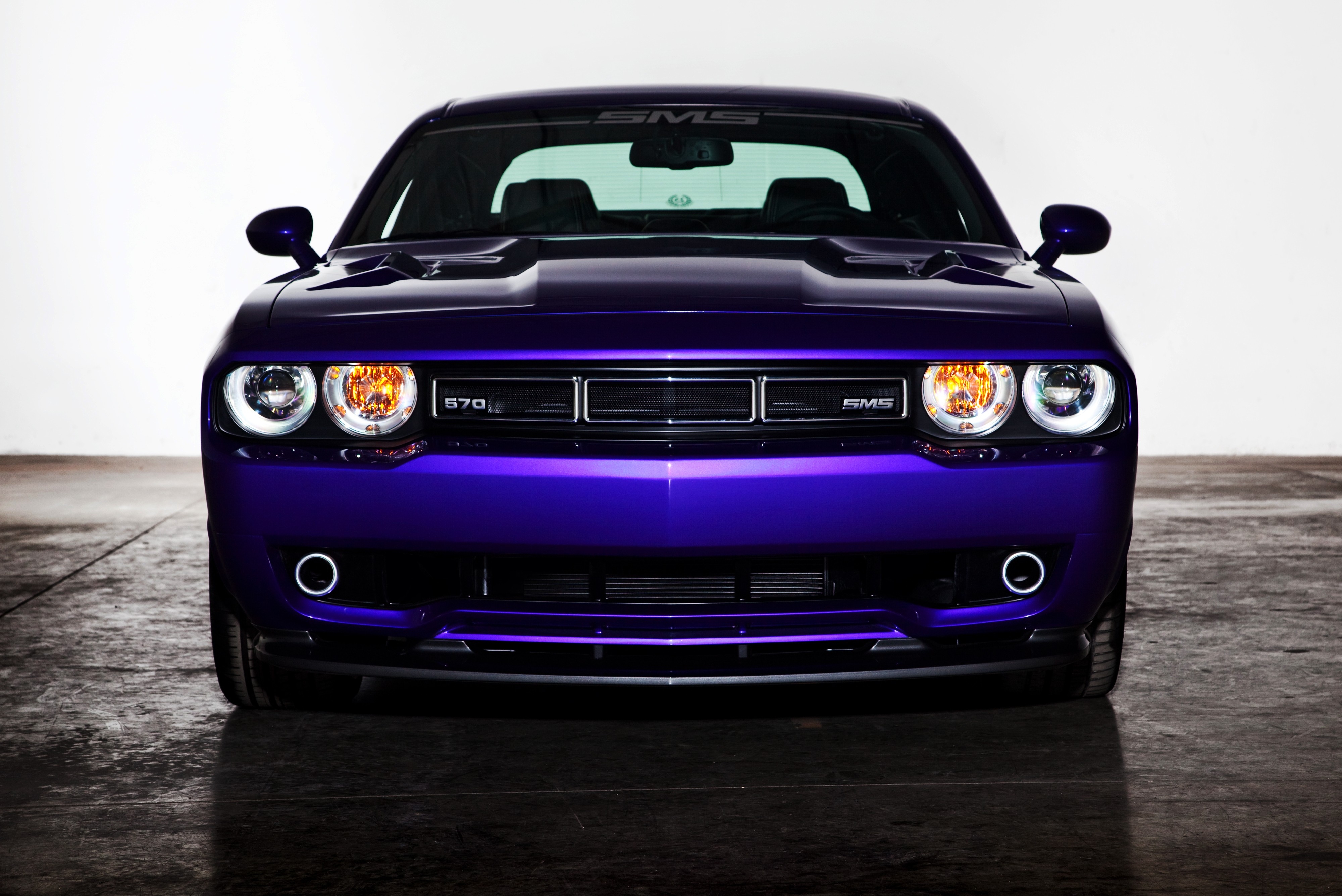 4000x2680 purple, Dodge Challenger, Desktop