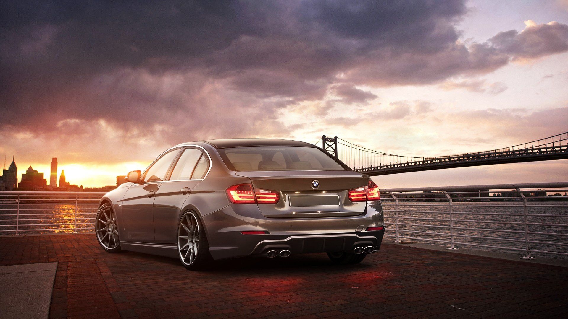 1920x1080 335i bridge bmw rear f30 wallpaperx1080, Desktop