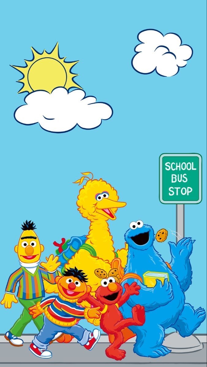 680x1200 Sesame street signs. Elmo wallpaper, Phone