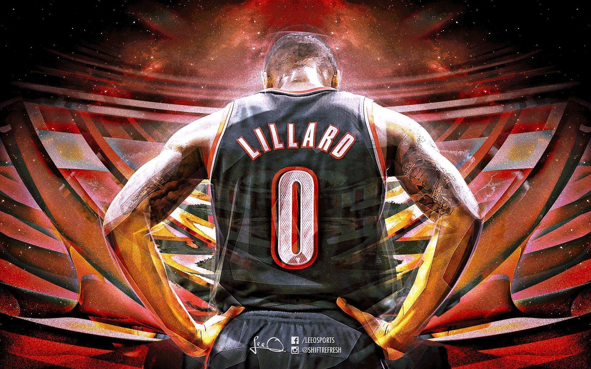 1920x1200 Damian Lillard Wallpaper. Basketball Wallpaper at, Desktop