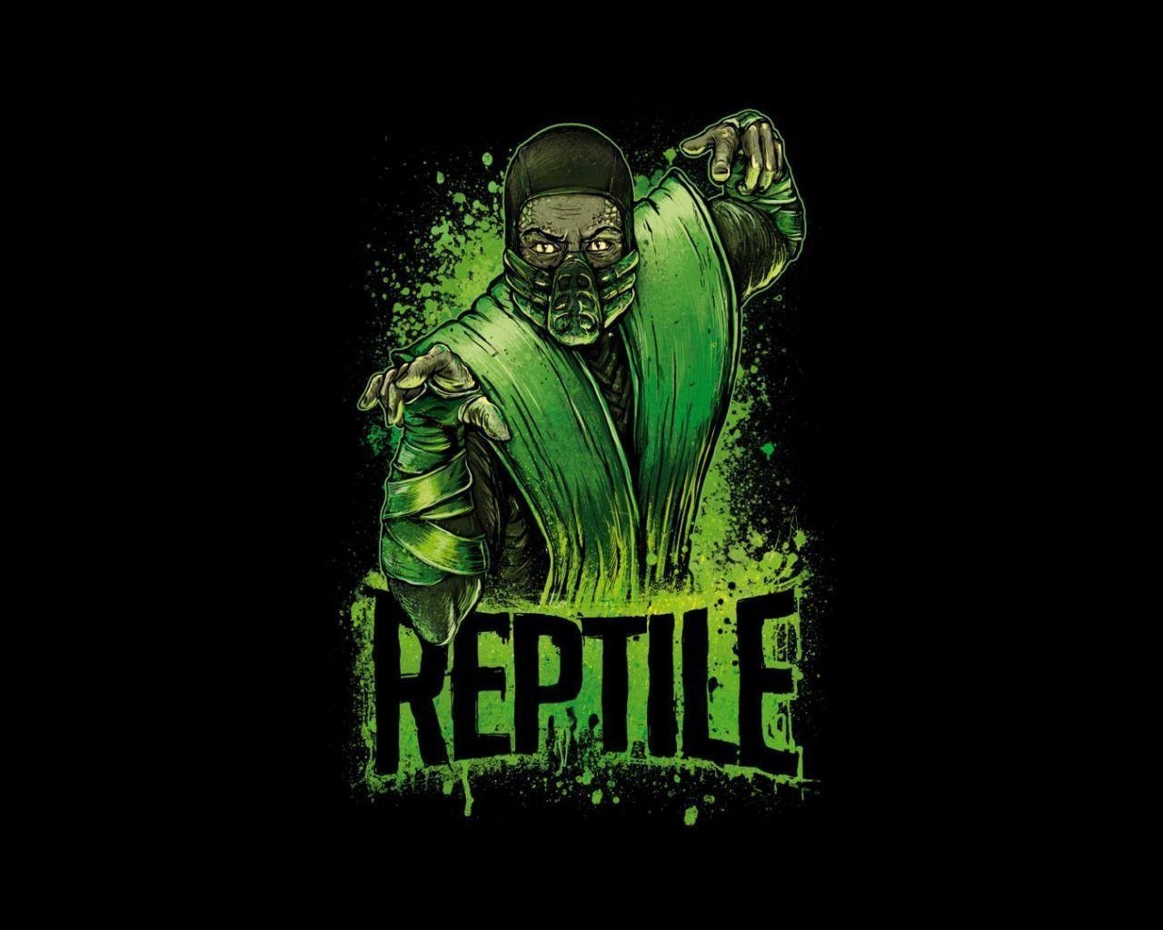 1280x1030 High Definition Background, Mortal Kombat Reptile, Desktop