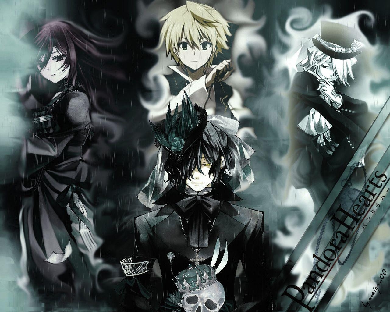 1280x1030 skulls pandora hearts gilbert nightray HD wallpaper of anime manga, Desktop