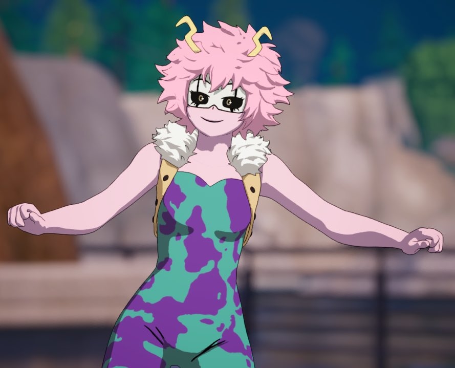 890x720 Mina Ashido Fortnite wallpaper, Desktop