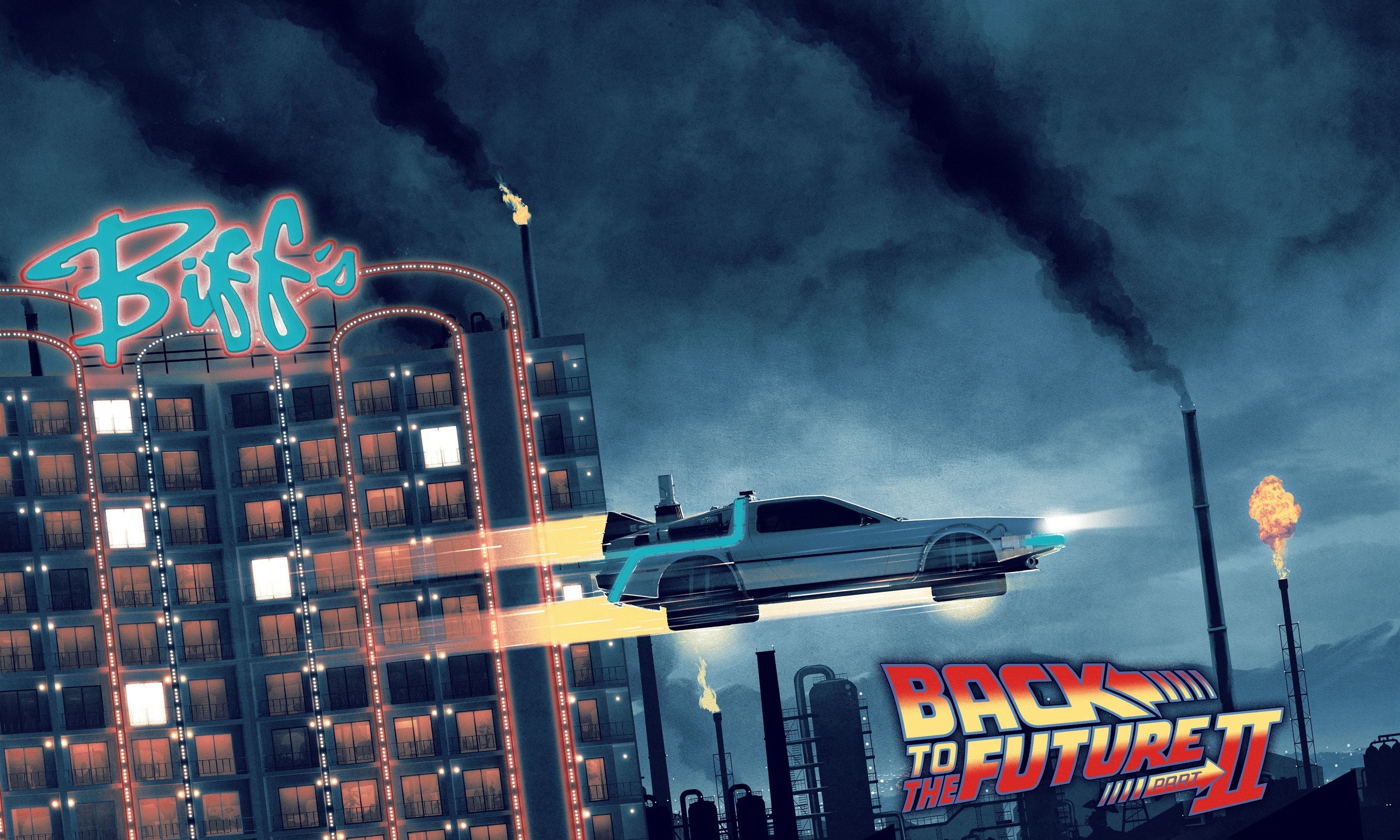 2900x1740 Back to the Future II (Movies) HD wallpaper, Background, Desktop