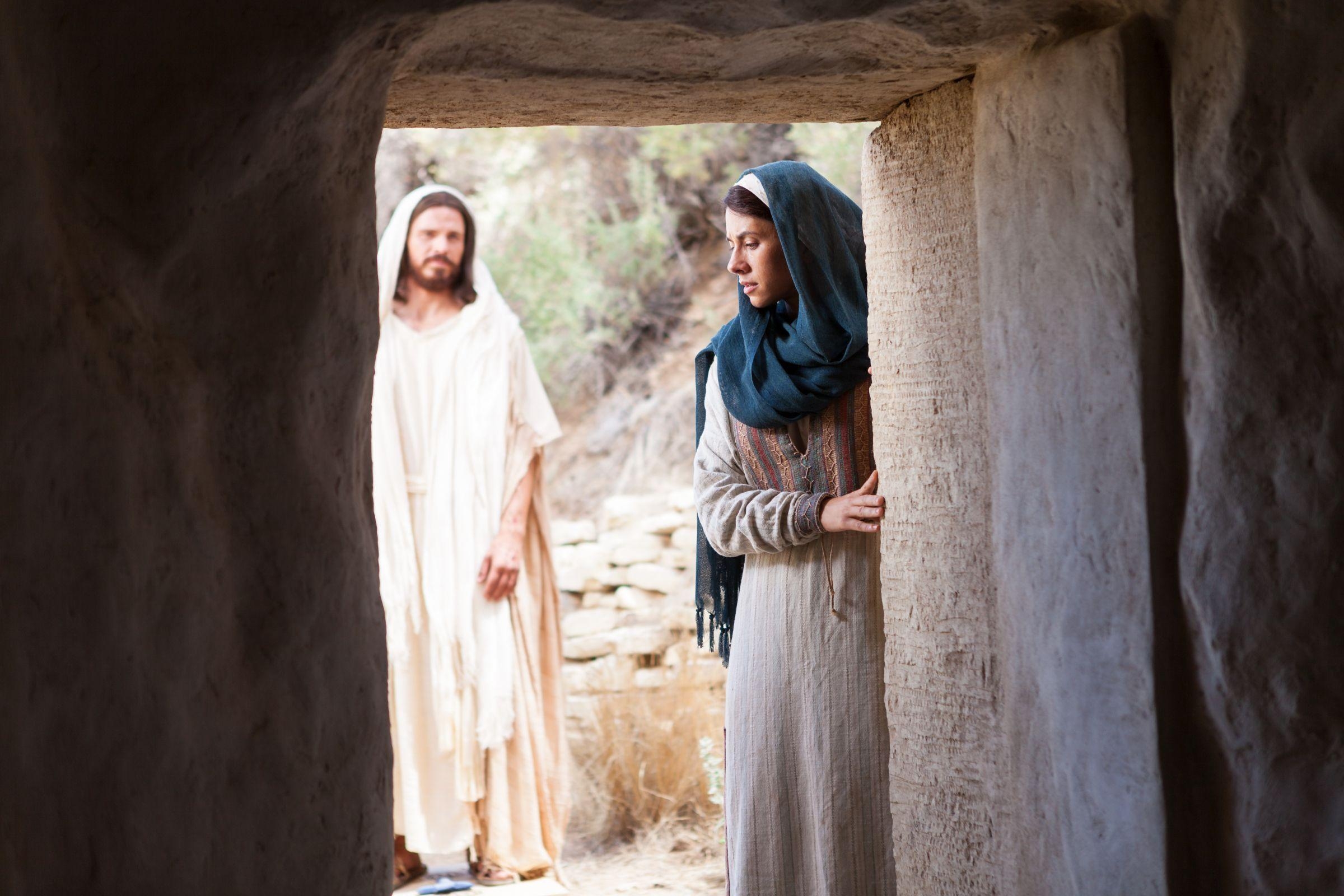 2400x1600 Mary Encounters Christ at the Tomb, Desktop