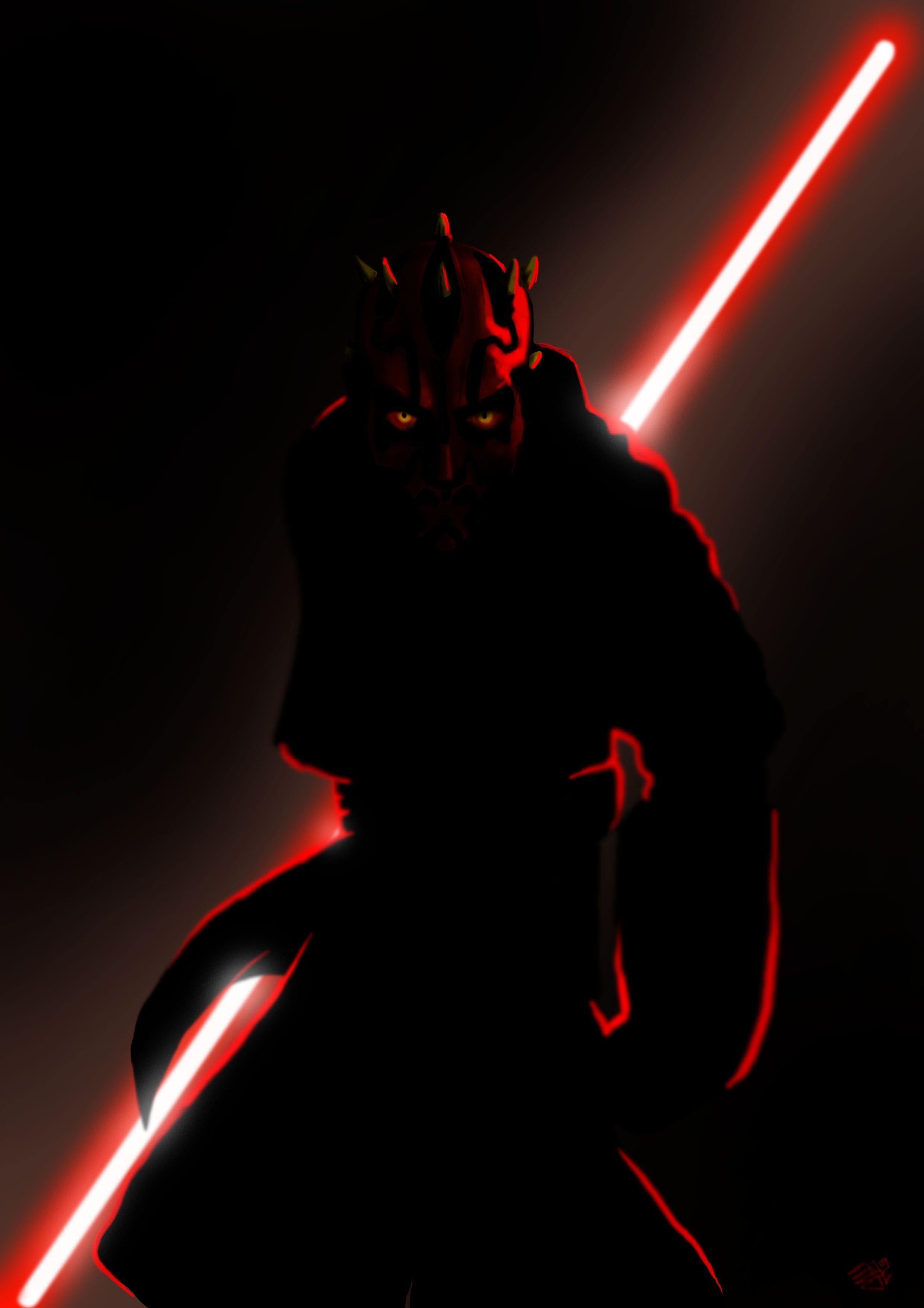 2480x3510 Darth Maul iPhone Wallpaper. Star wars image, Star wars geek, Star wars characters, Phone