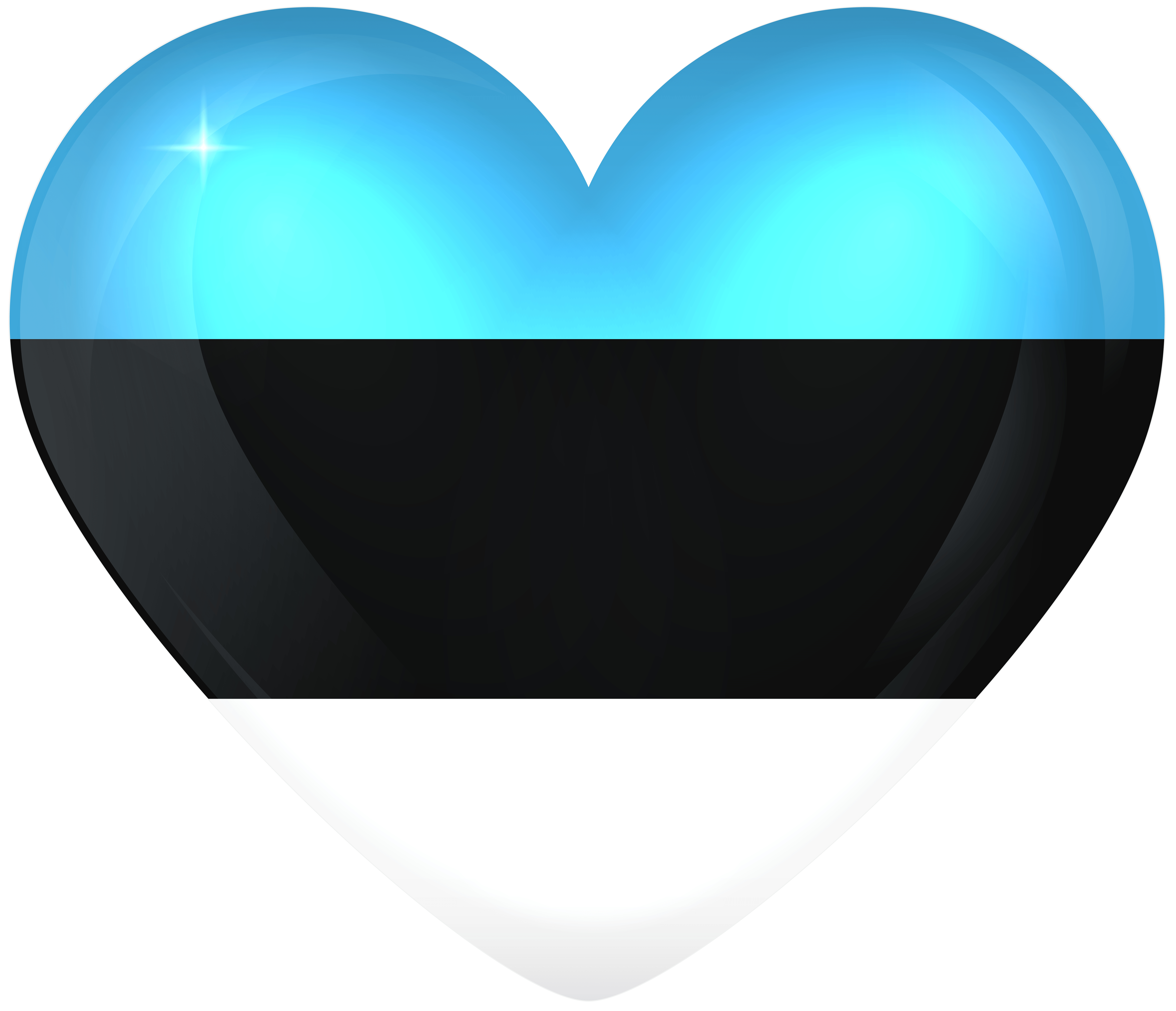 6000x5160 Estonia Large Heart Flag Quality, Desktop