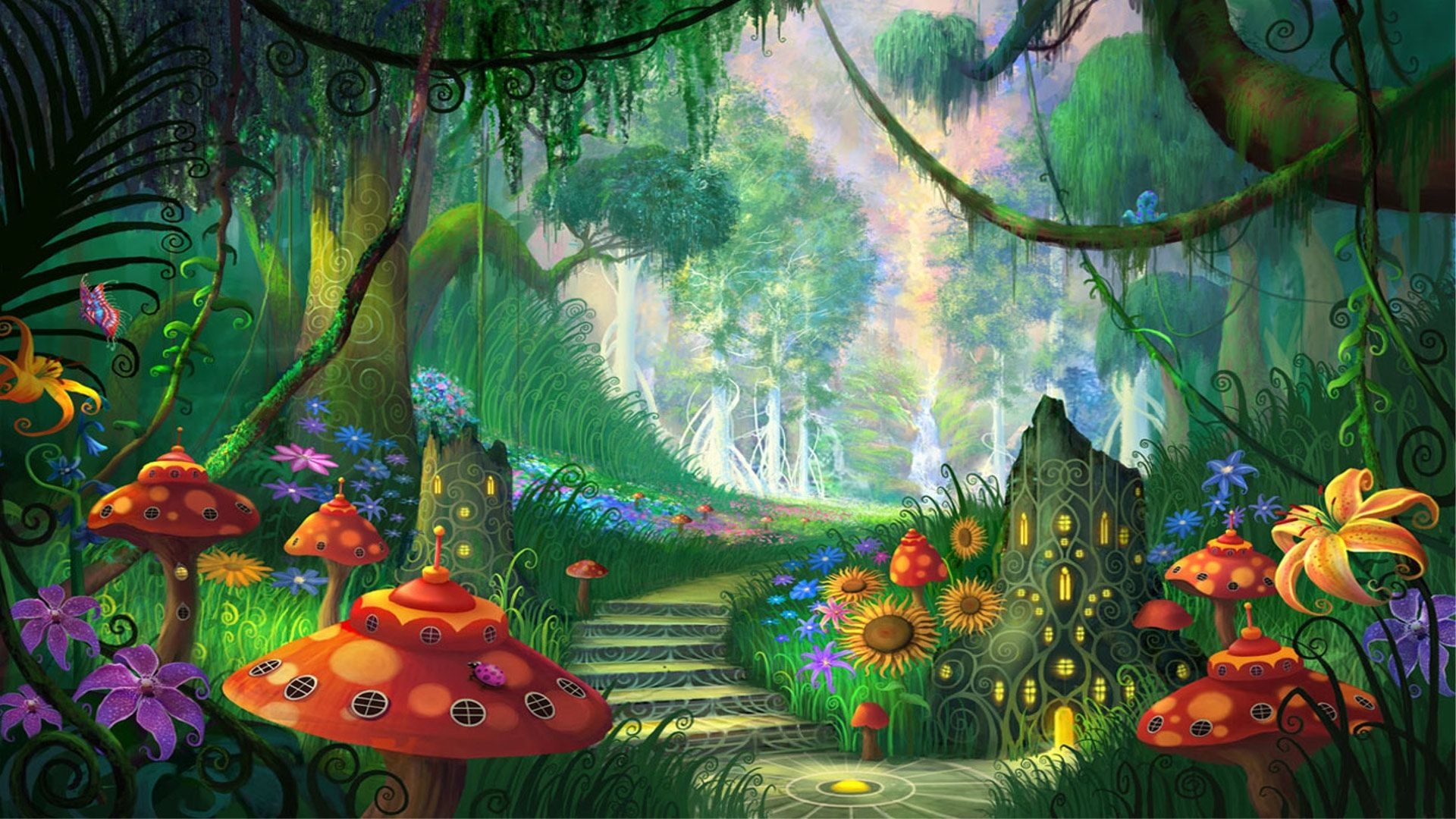 1920x1080 Fairy Nature Wallpaper, Desktop