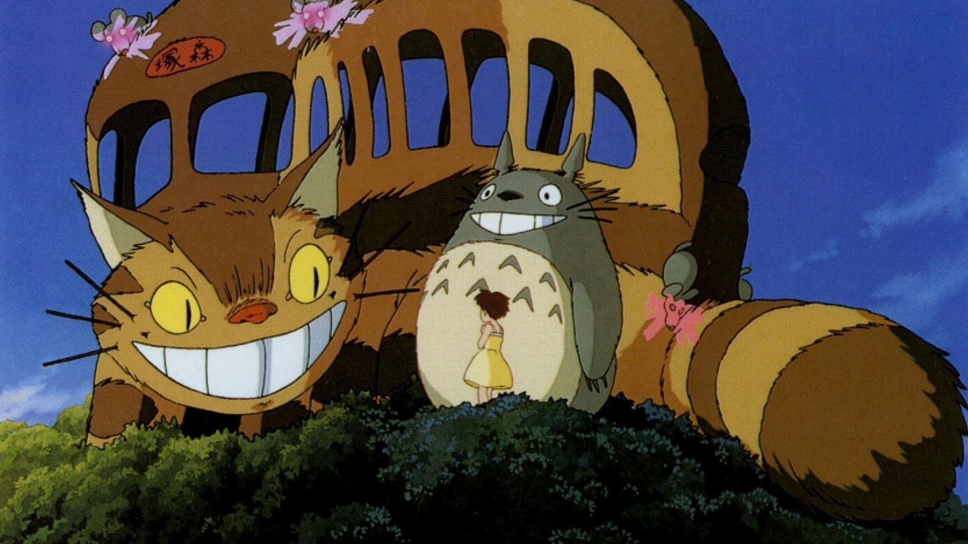 1920x1080 A selection of Totoro background / wallpaper in HD, Desktop