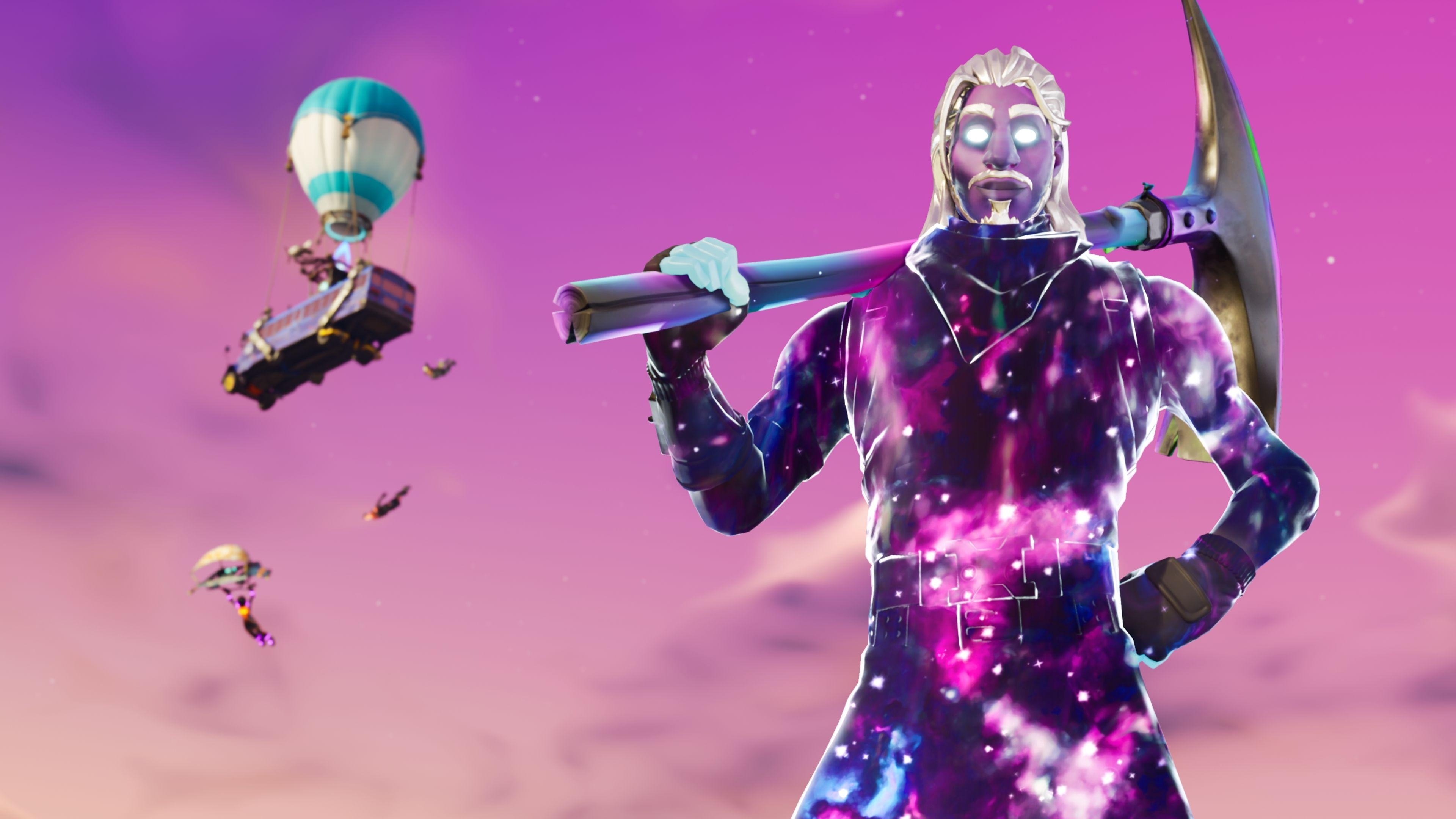 3840x2160 Galaxy Man Fortnite Season 6 4K Wallpaper. HD Wallpaper Mafia, Desktop