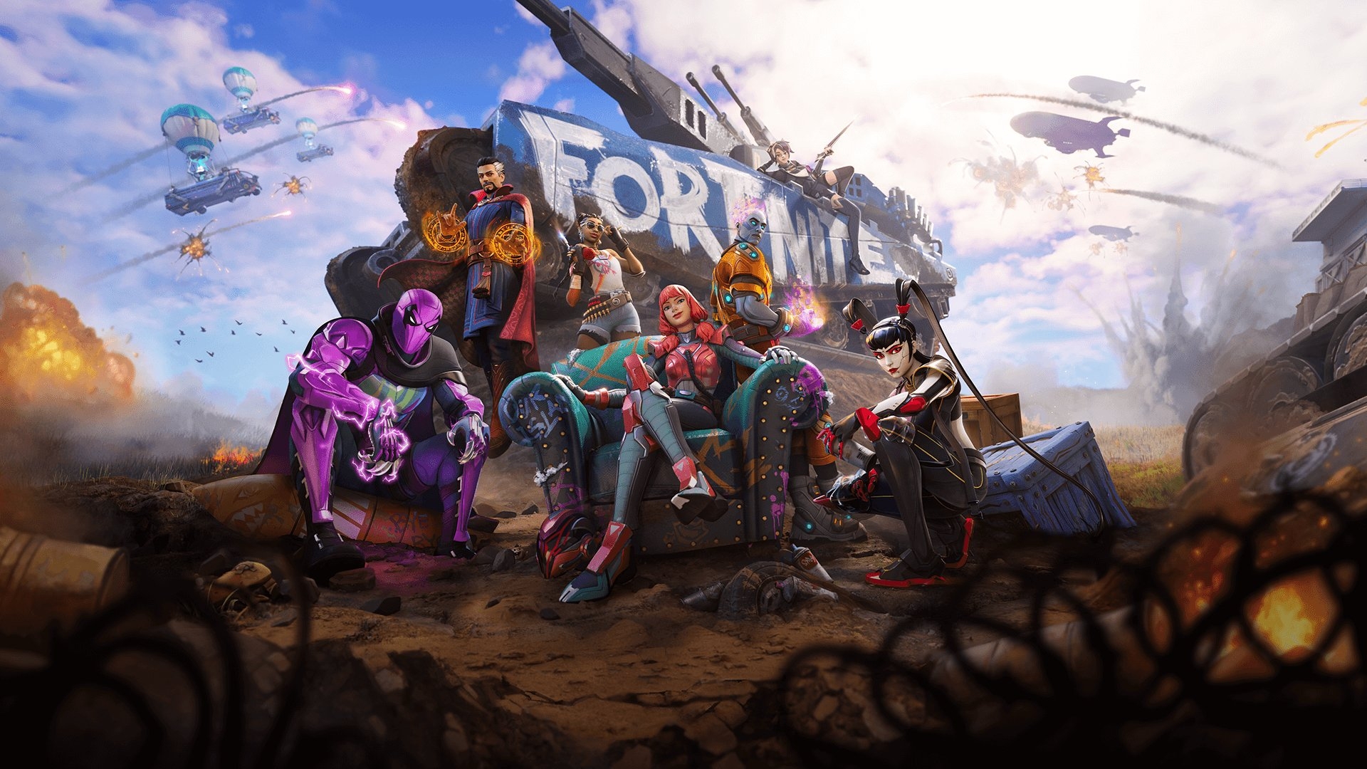 1920x1080 The Imagined Fortnite wallpaper, Desktop